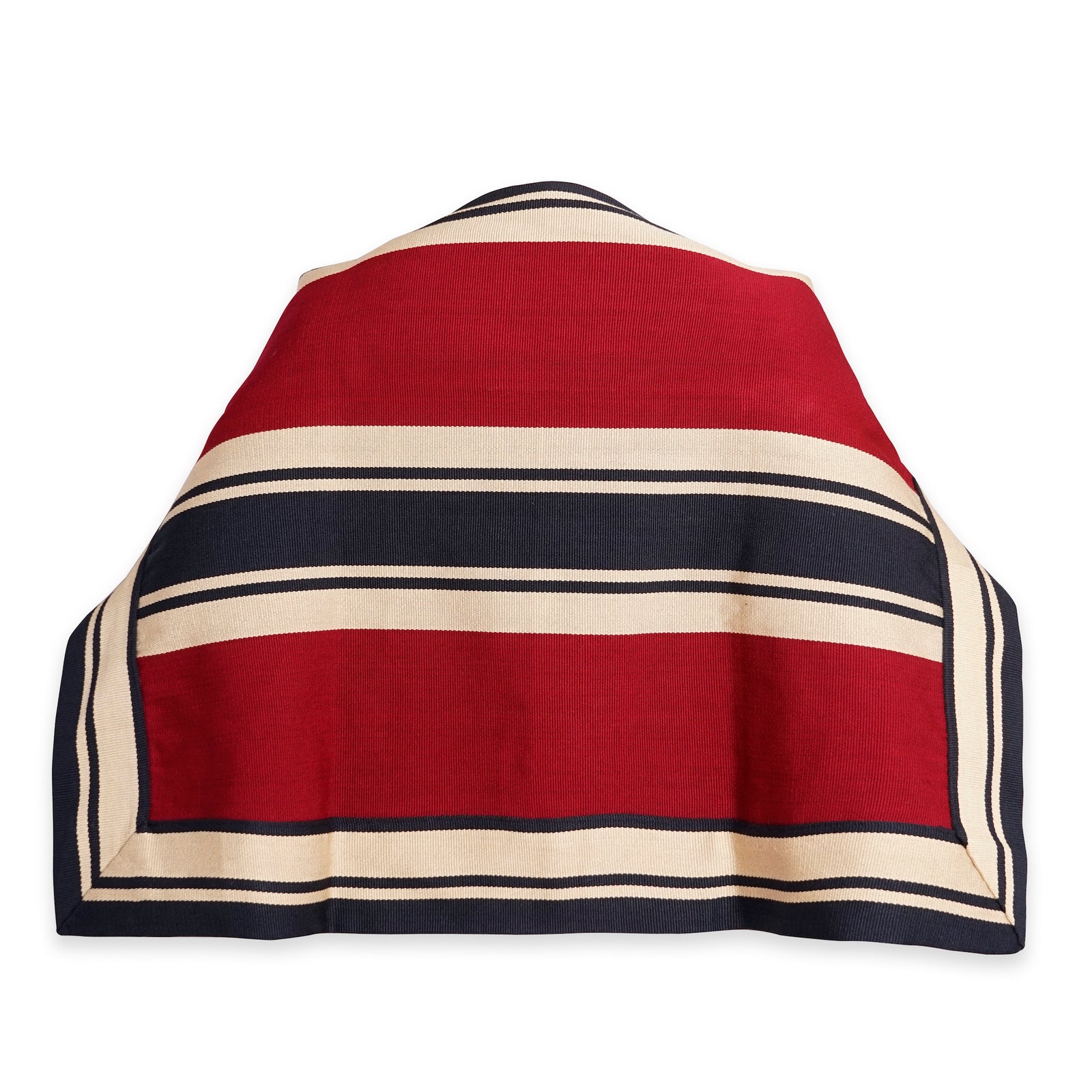 COLLERA A RAYAS ROJA