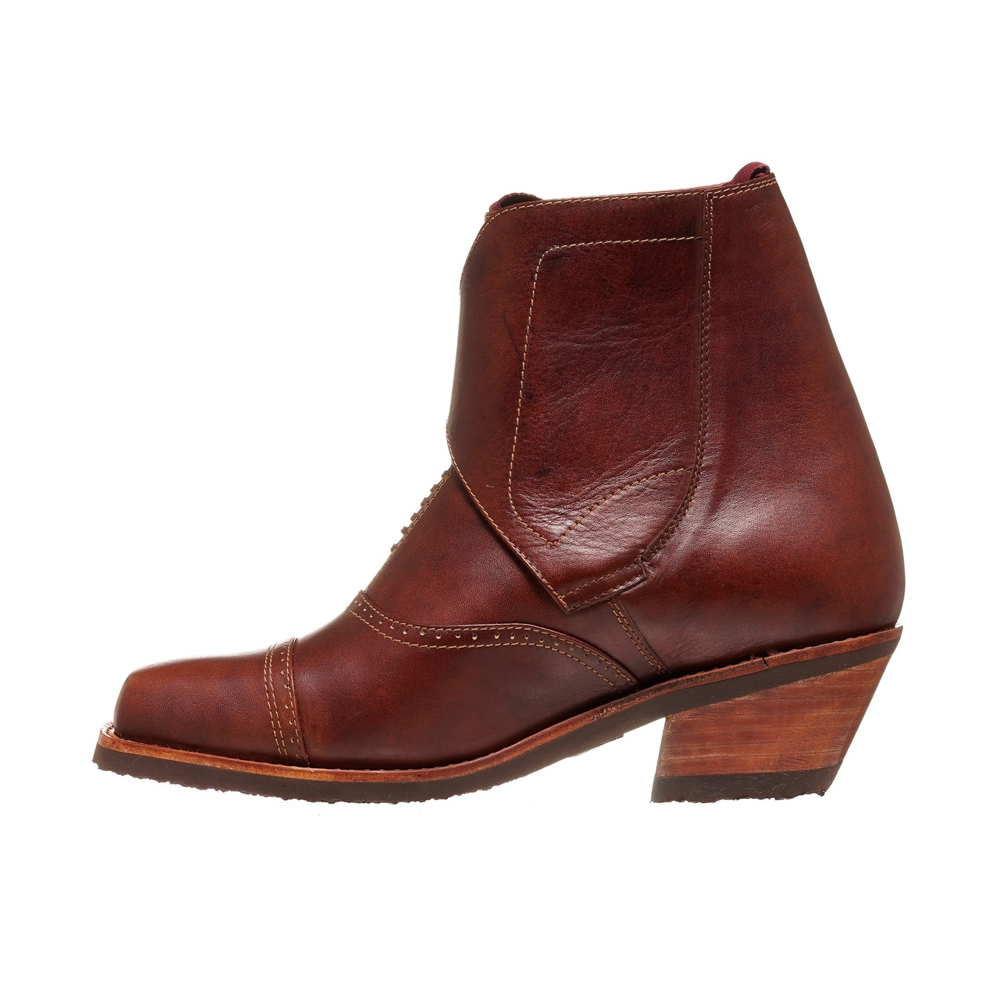 BOTIN DE HUASO UNA HEBILLA