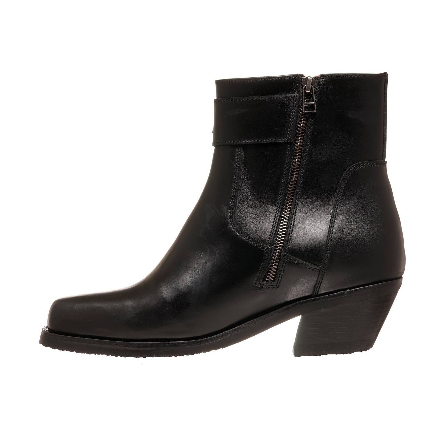 BOTIN DE VESTIR CON CIERRE