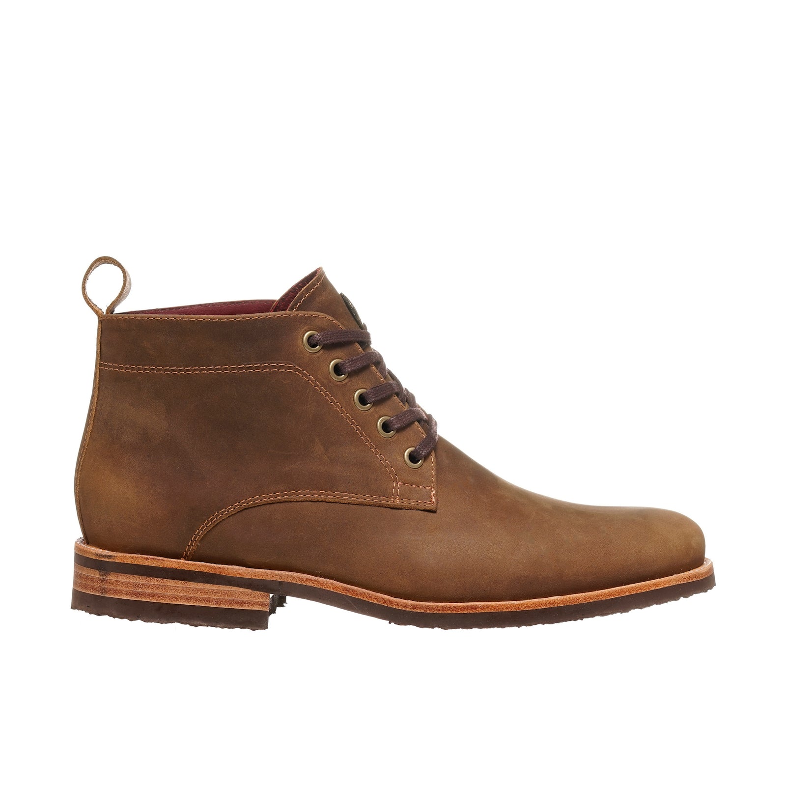 Botin Llaima Camel Planta Chocolate
