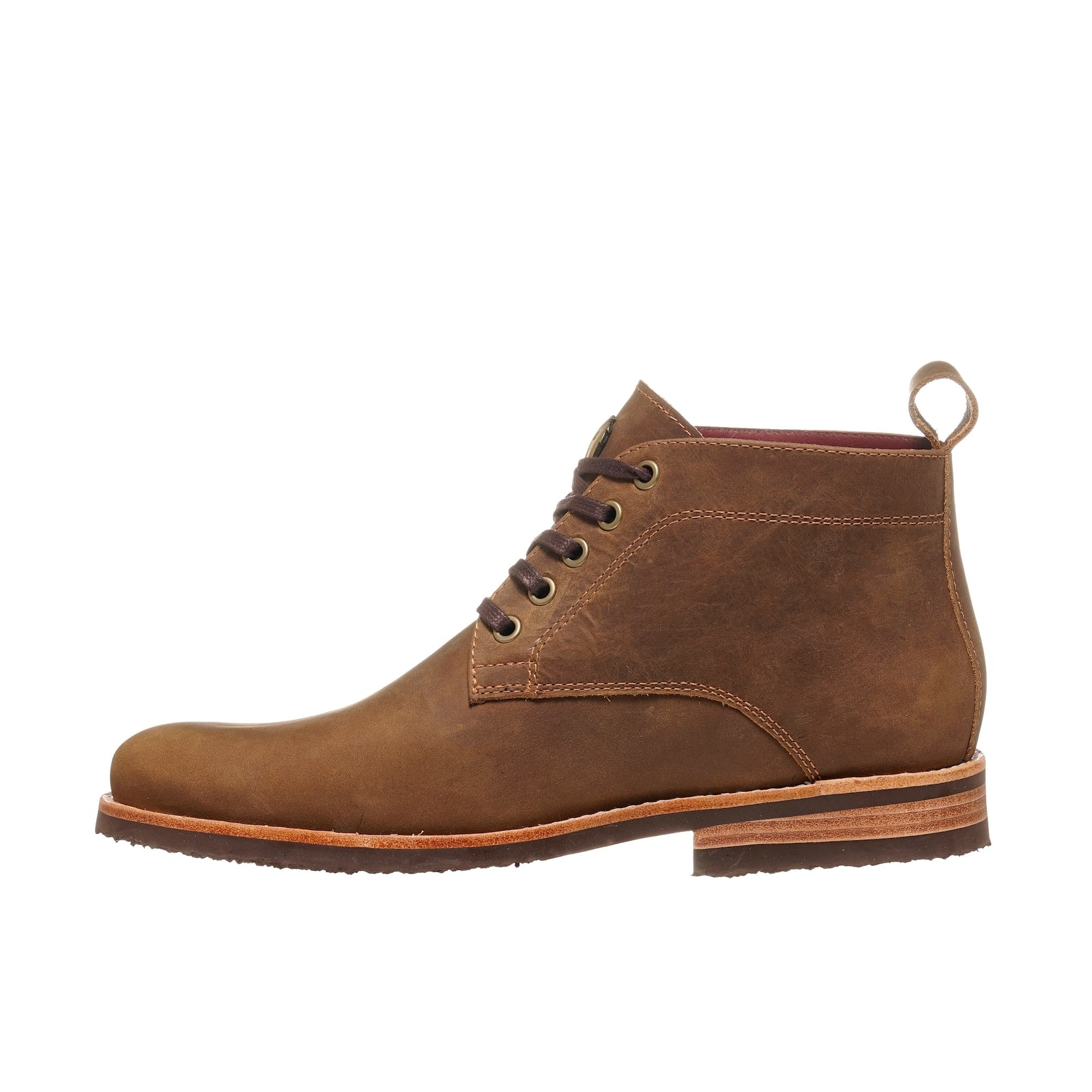 Botin Llaima Camel Planta Chocolate