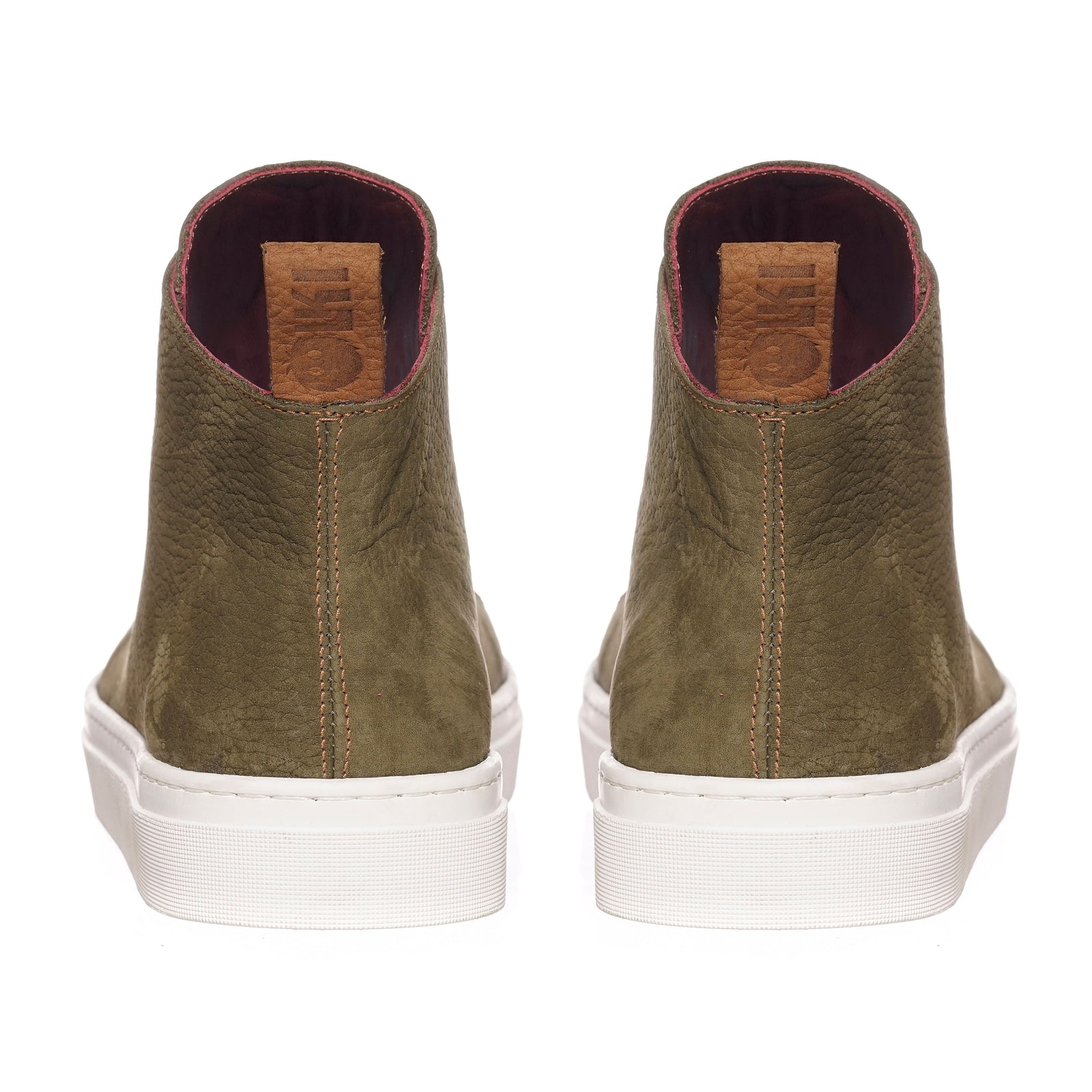 Zapatilla Manquehue Musgo Planta Blanca