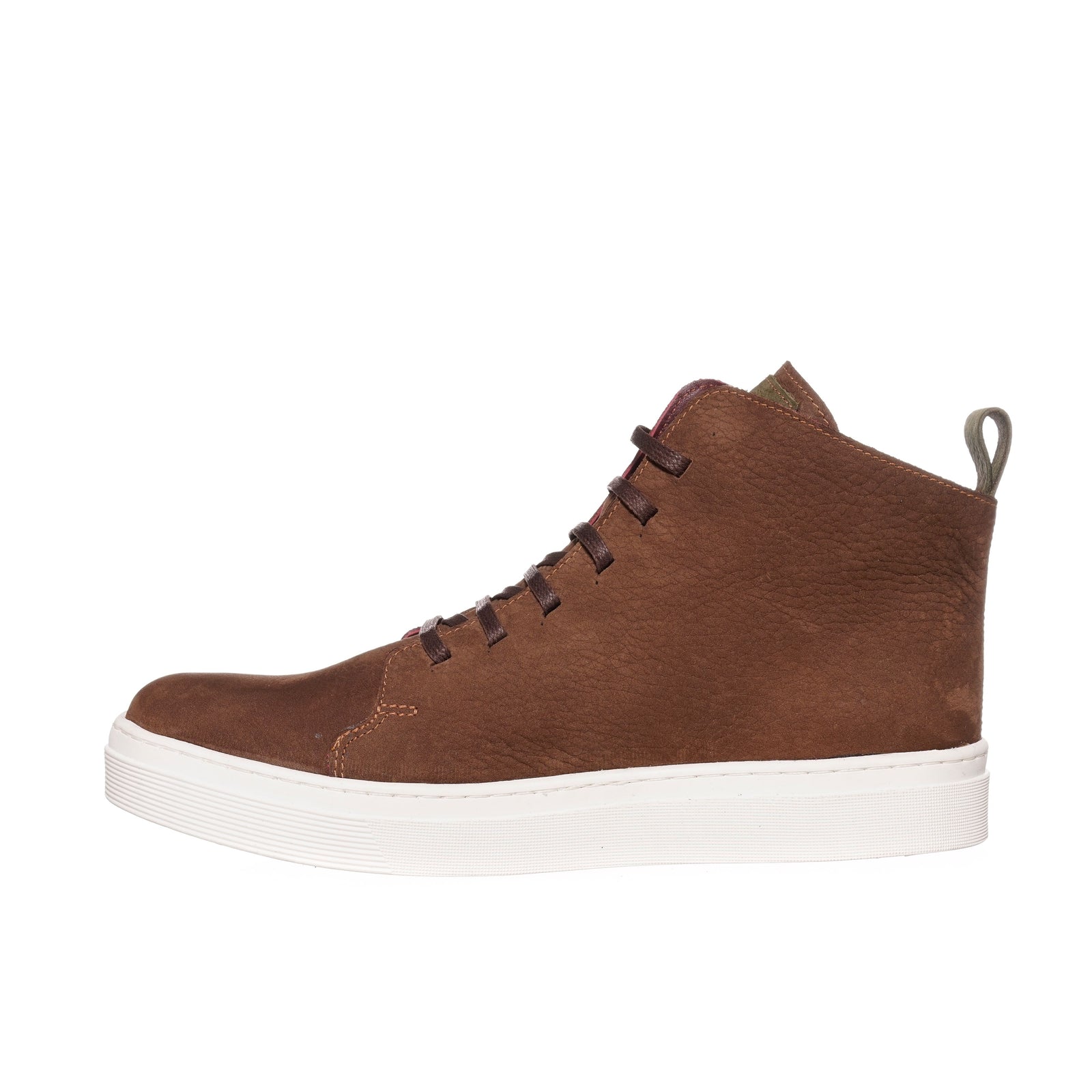 Zapatilla Manquehue Chocolate Planta Blanca