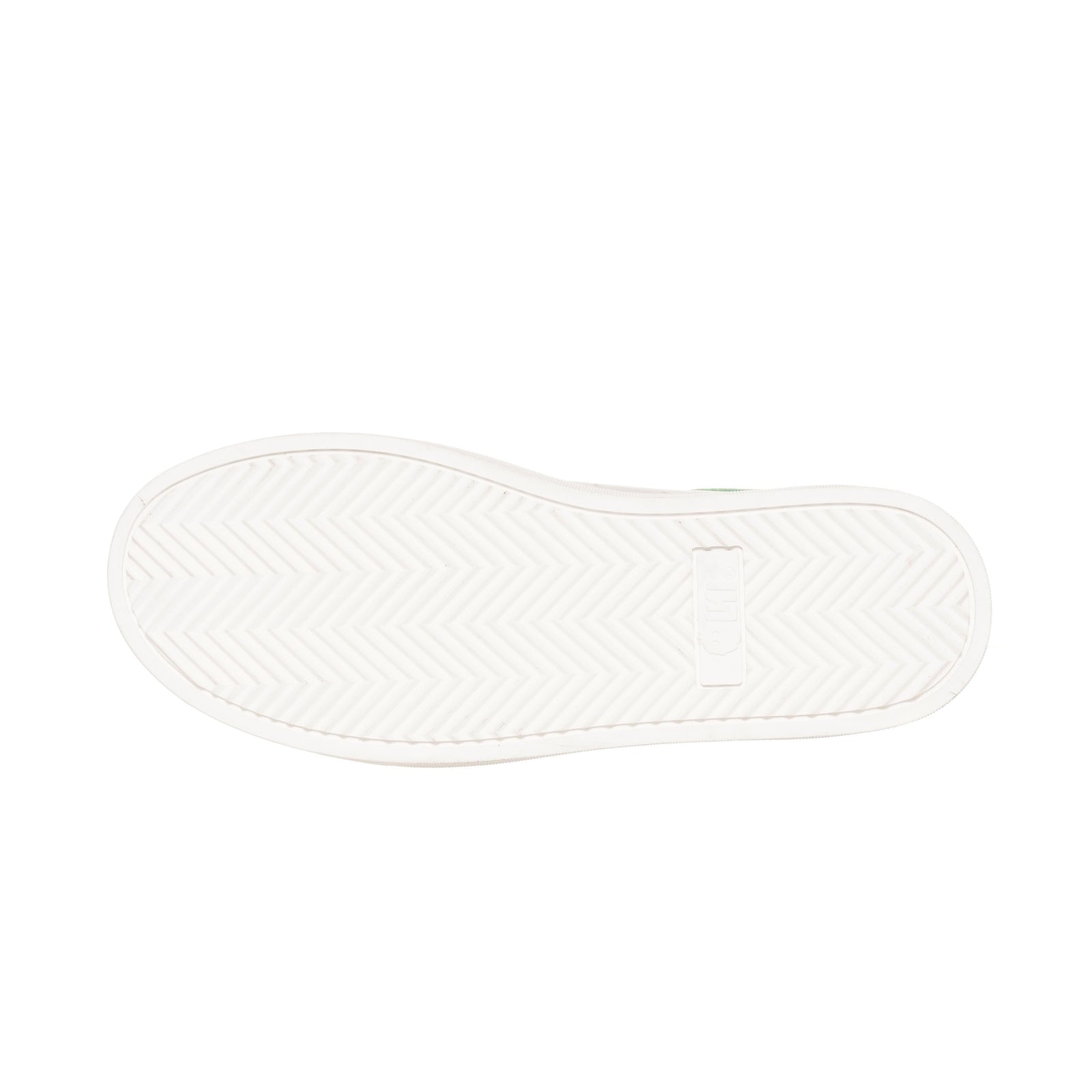 Zapatilla Nevado Blanca Talonera Verde