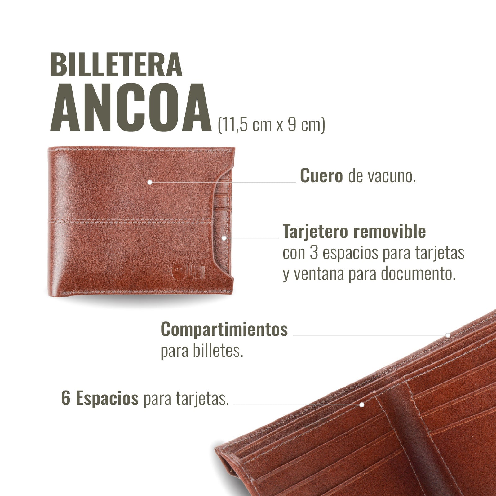 BILLETERA ANCOA CASTAÑO