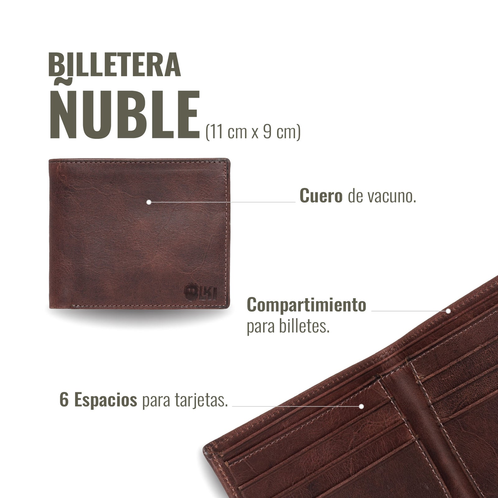 BILLETERA ÑUBLE CHOCOLATE