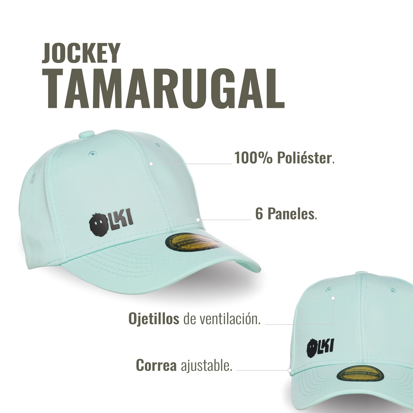 JOCKEY TAMARUGAL VERDE AGUA