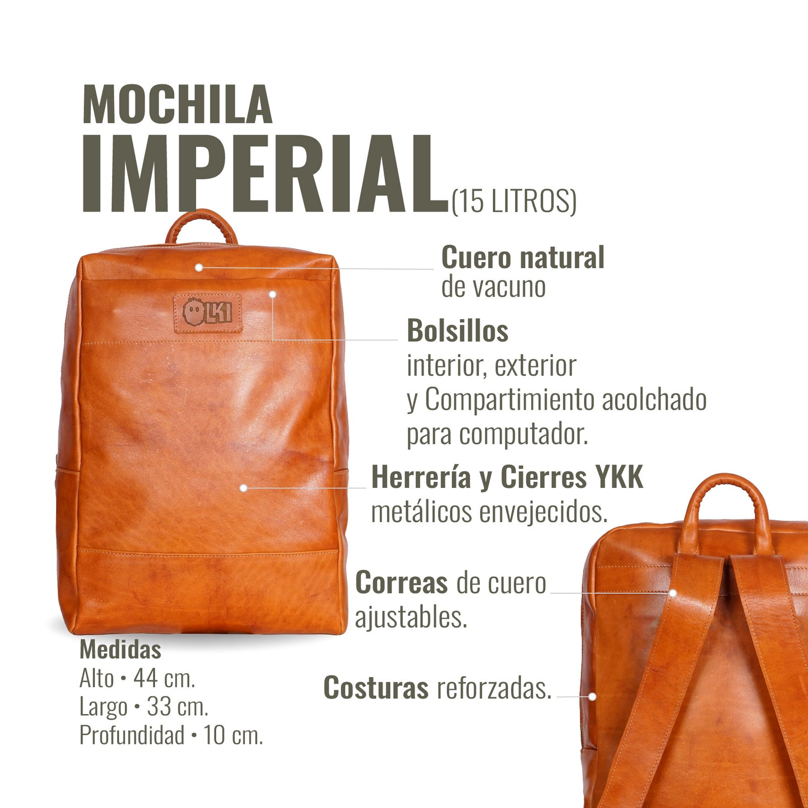 MOCHILA IMPERIAL CURRY