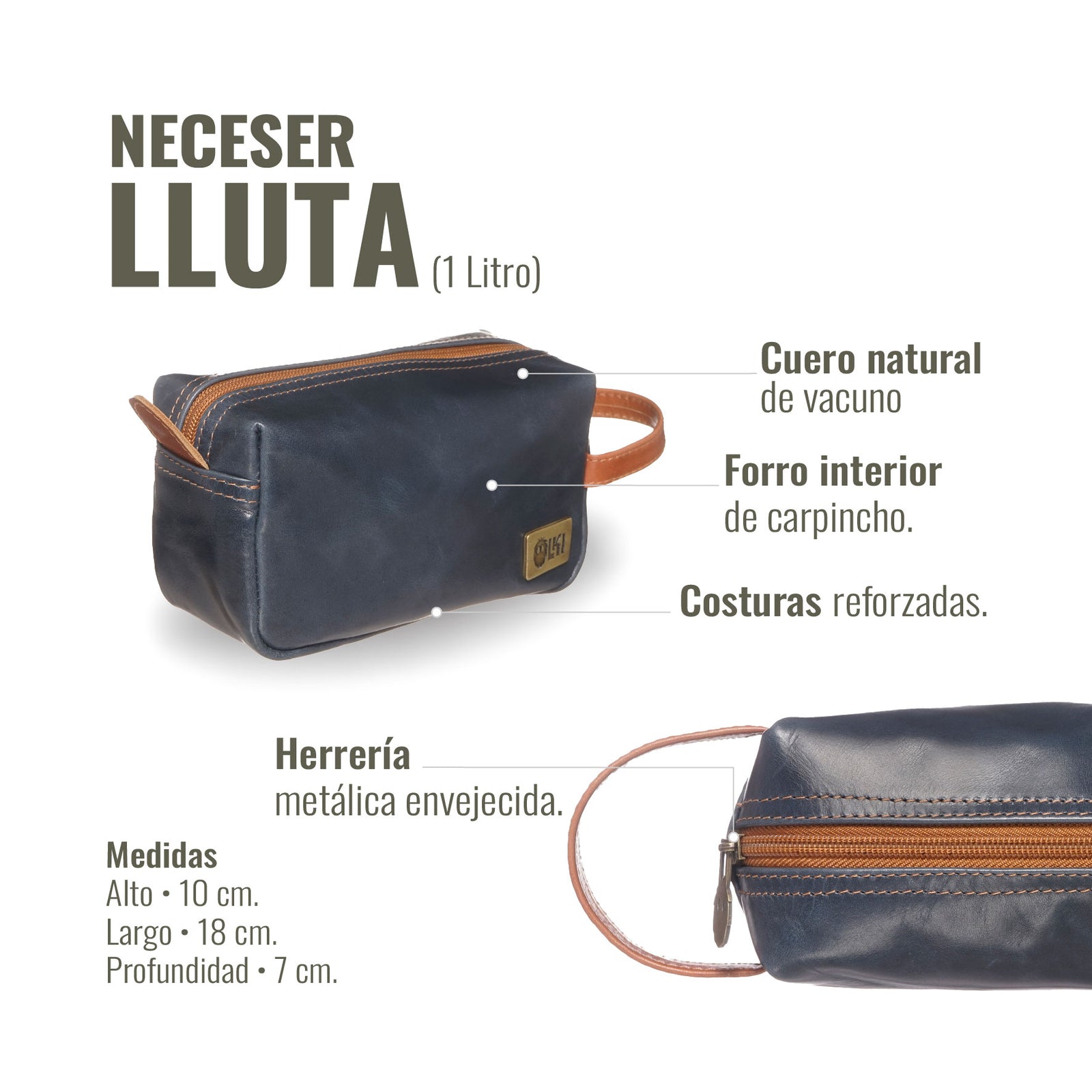 NECESER LLUTA AZUL-TOSTADO