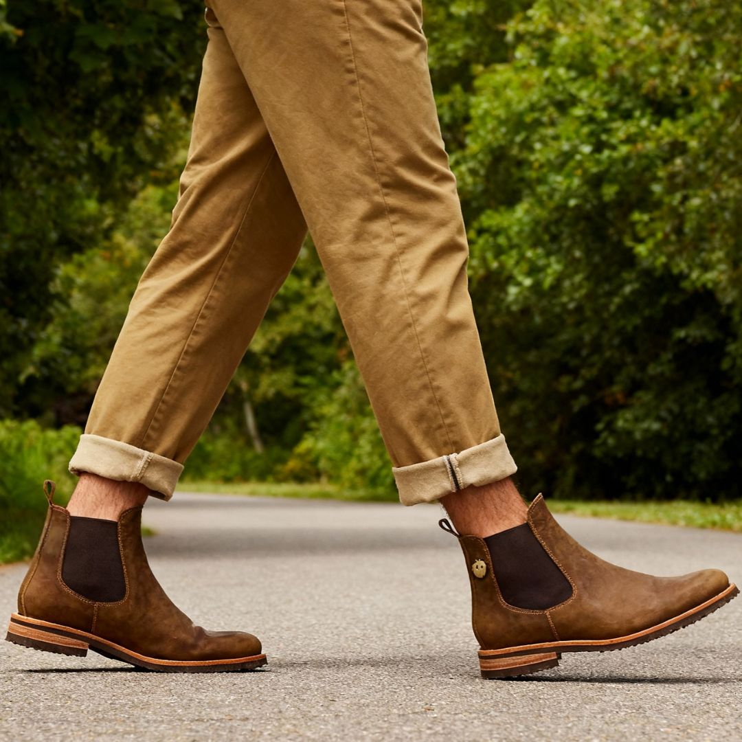 Botin Tupungato Camel Planta Chocolate