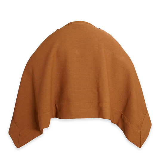 PONCHO DE LANA CASTAÑO