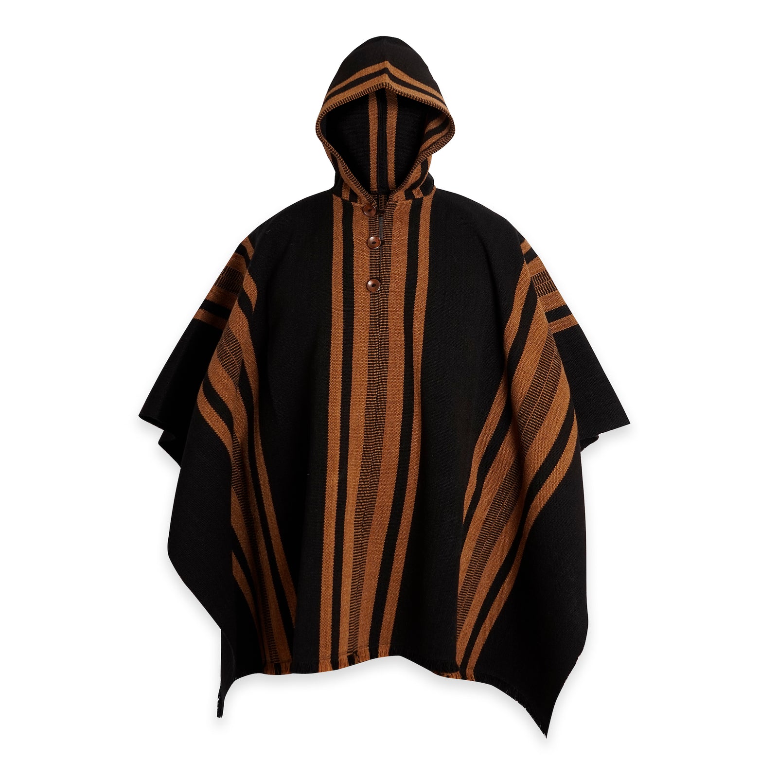 PONCHO LISTADO DE LANA MARENGO