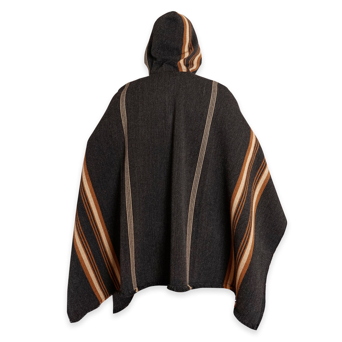 PONCHO LISTADO DE LANA MARENGO