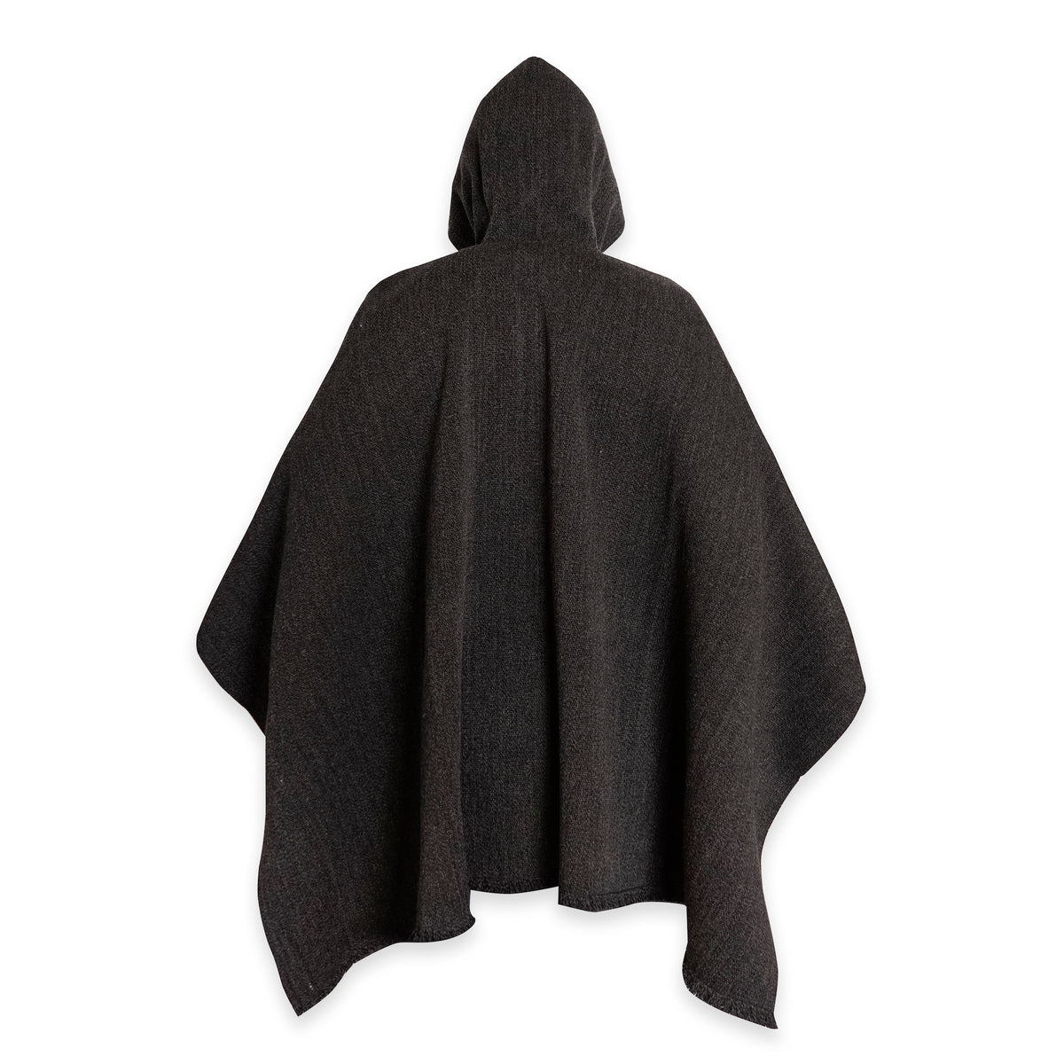 PONCHO DE LANA MARENGO CON GORRO