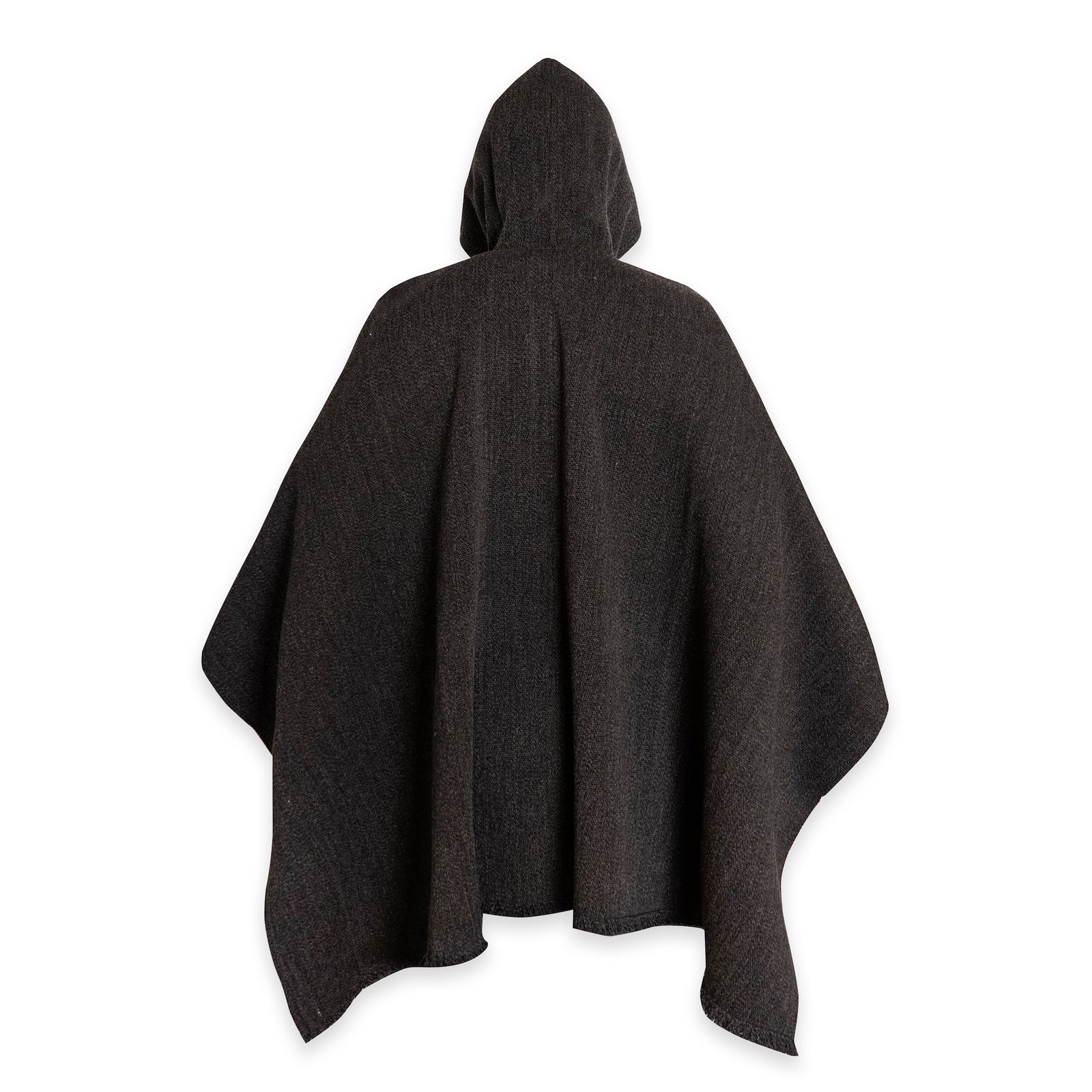 PONCHO DE LANA MARENGO CON GORRO