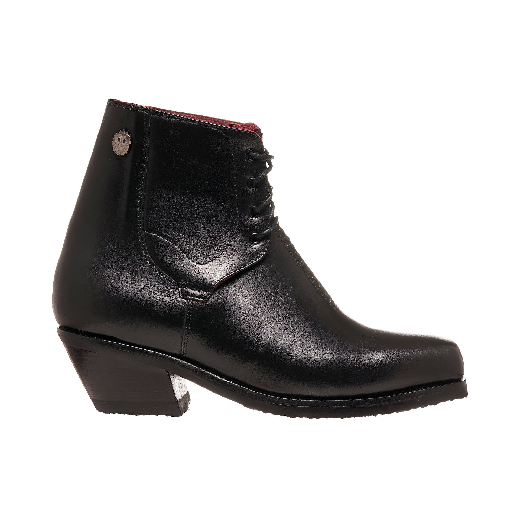 BOTIN CARDEMIL LISO NEGRO