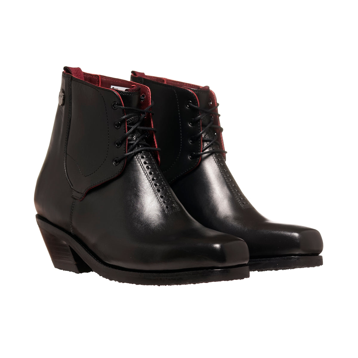 BOTIN CARDEMIL LISO NEGRO