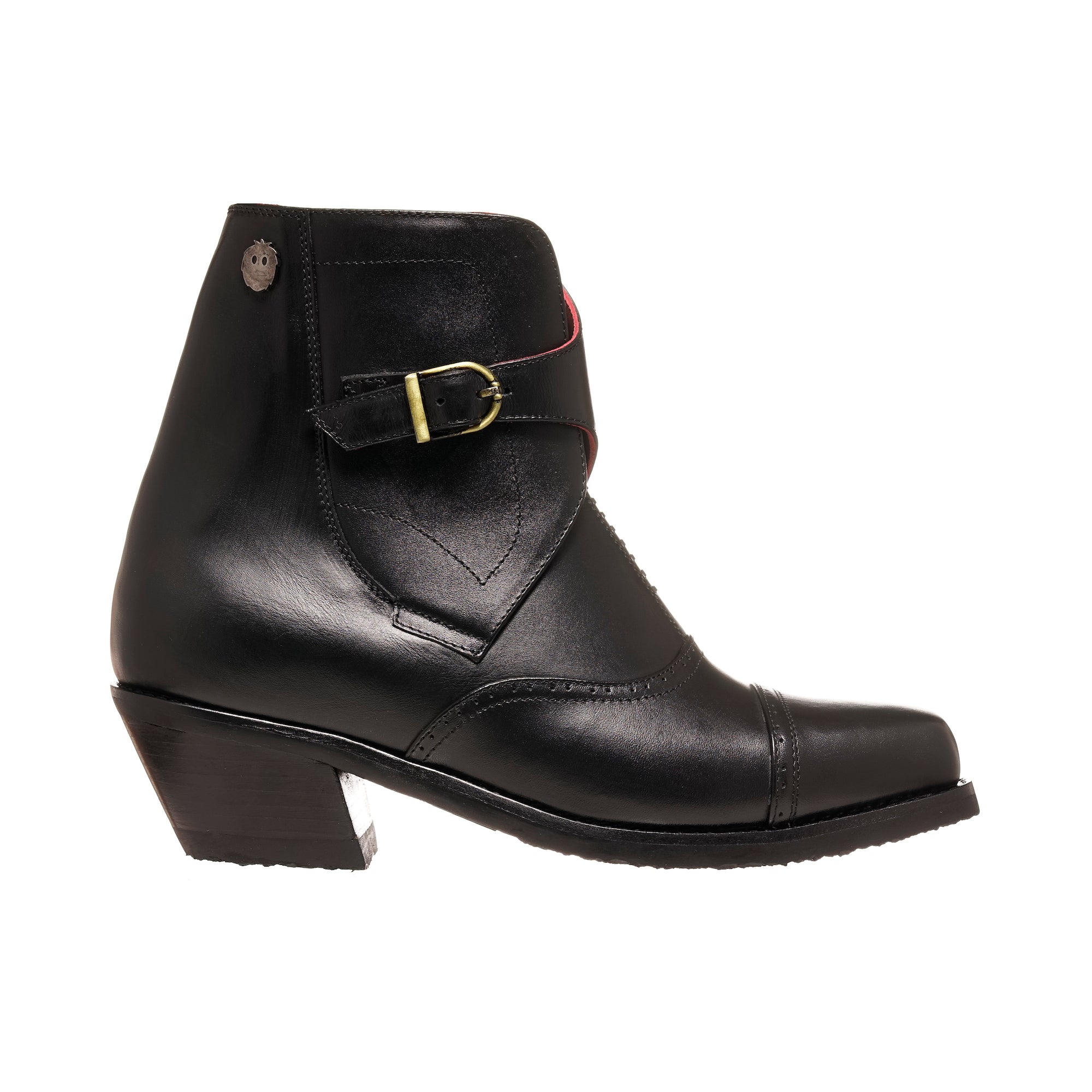 BOTIN UNA HEBILLA NEGRO