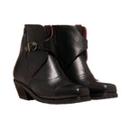 BOTIN UNA HEBILLA NEGRO
