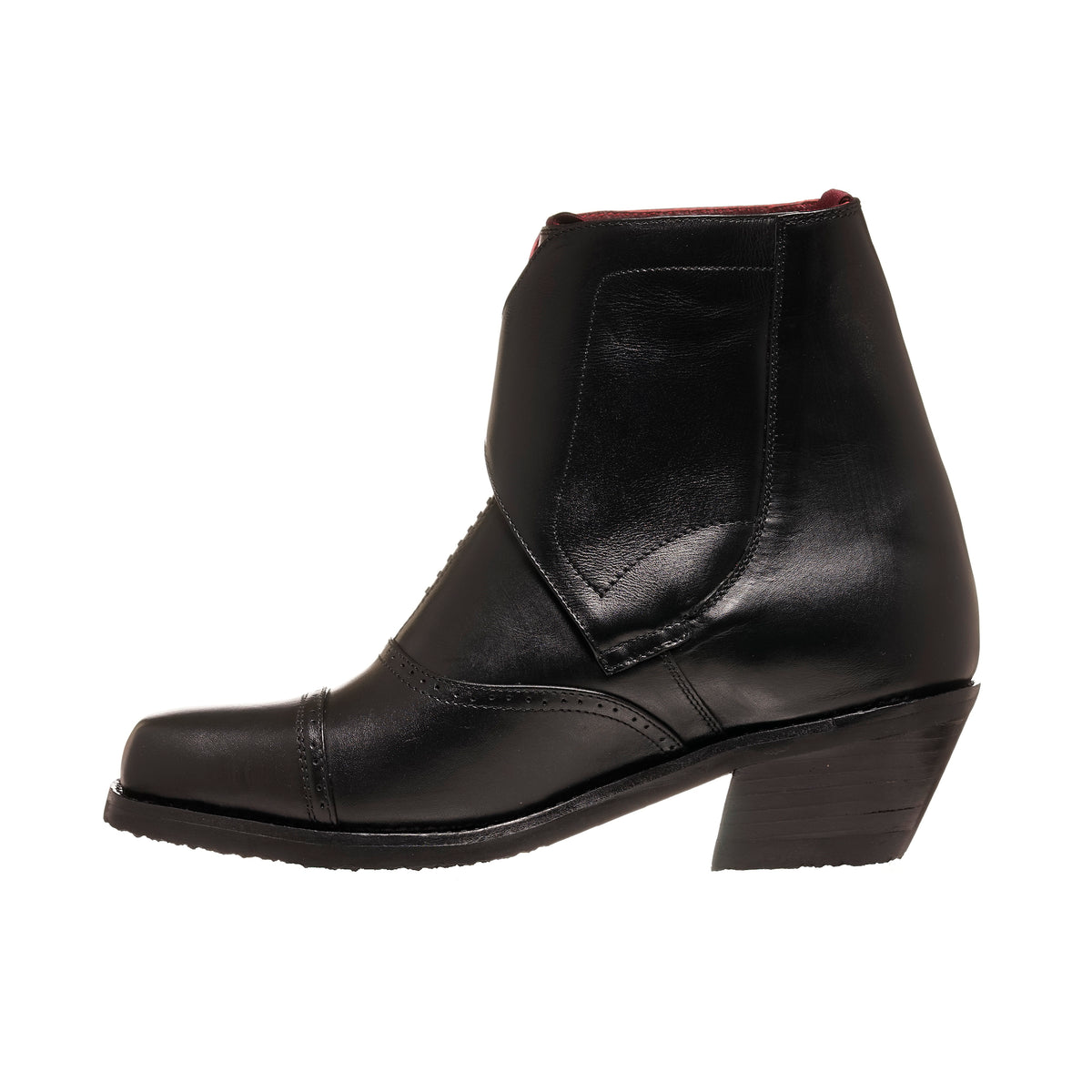 BOTIN UNA HEBILLA NEGRO