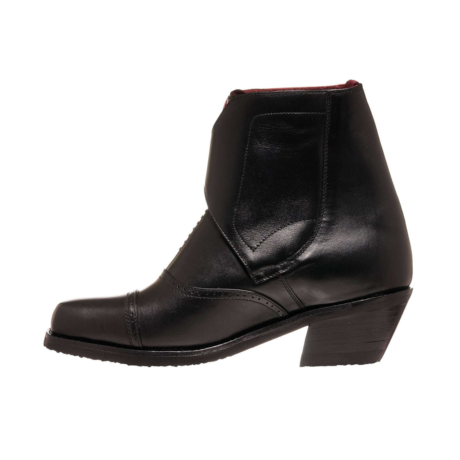 BOTIN UNA HEBILLA NEGRO