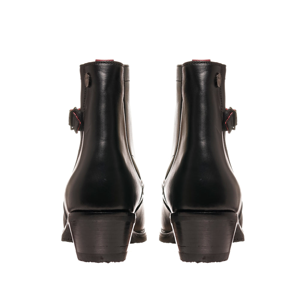 BOTIN UNA HEBILLA NEGRO