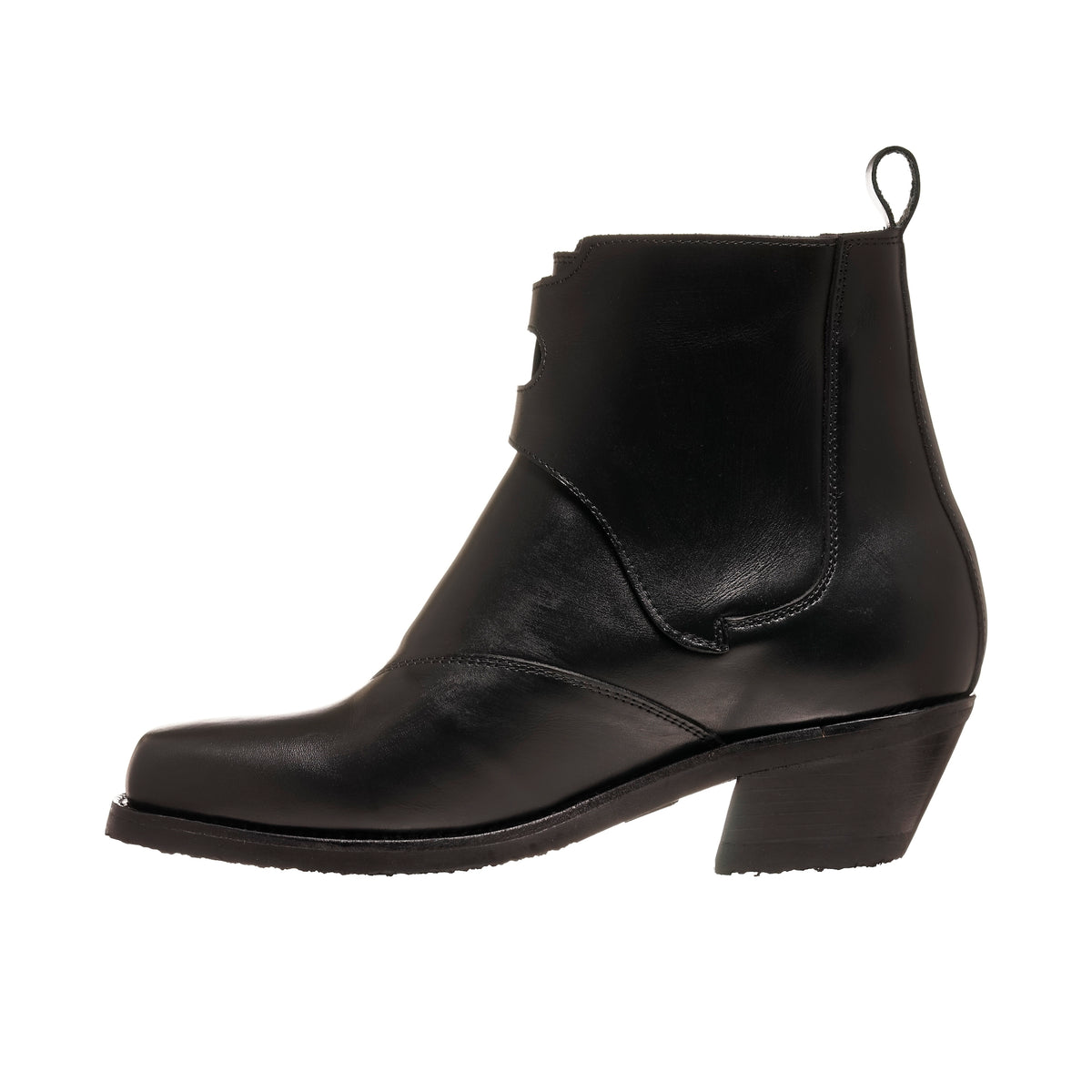 BOTIN DOS HEBILLAS CORTE NEGRO