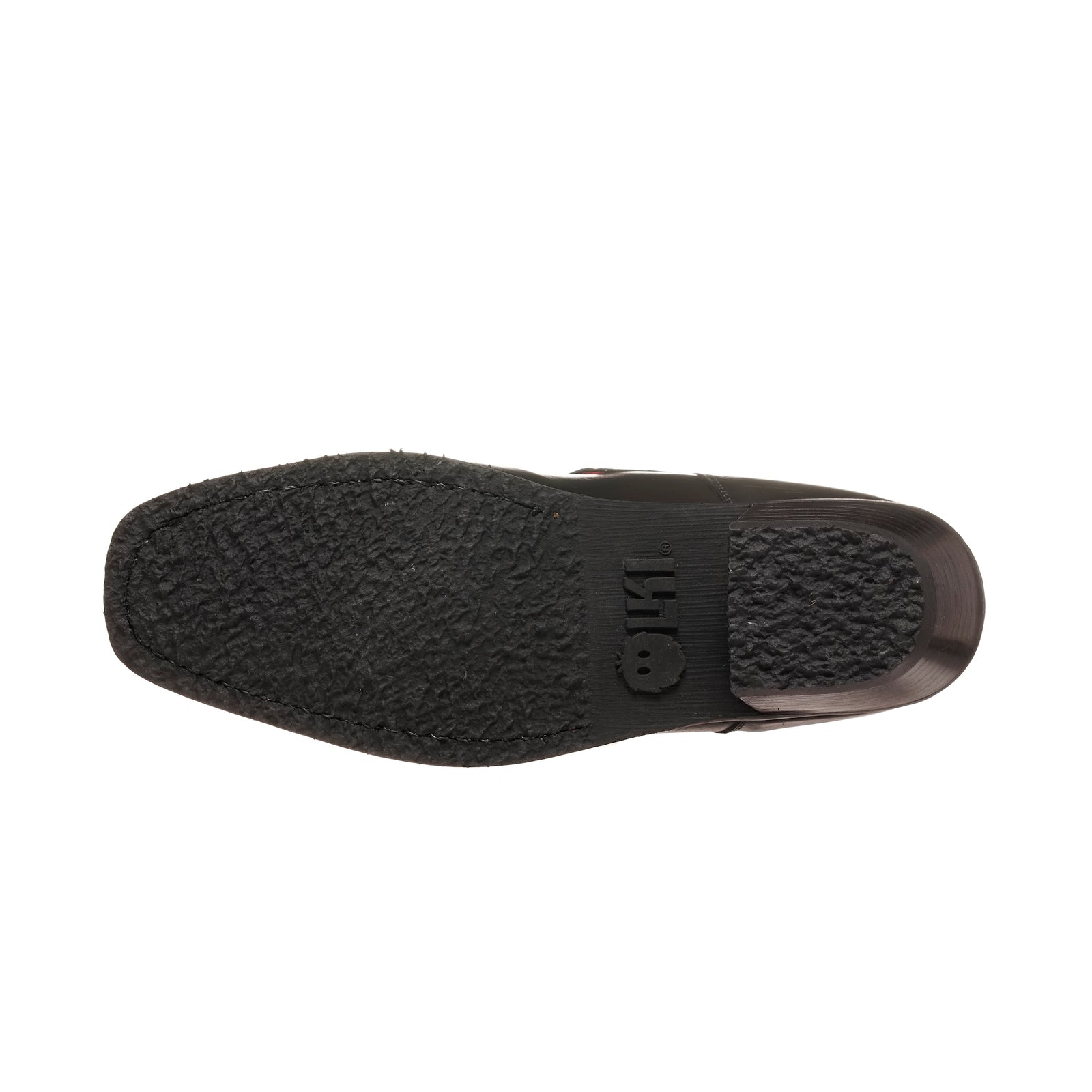 BOTIN DOS HEBILLAS LISO NEGRO