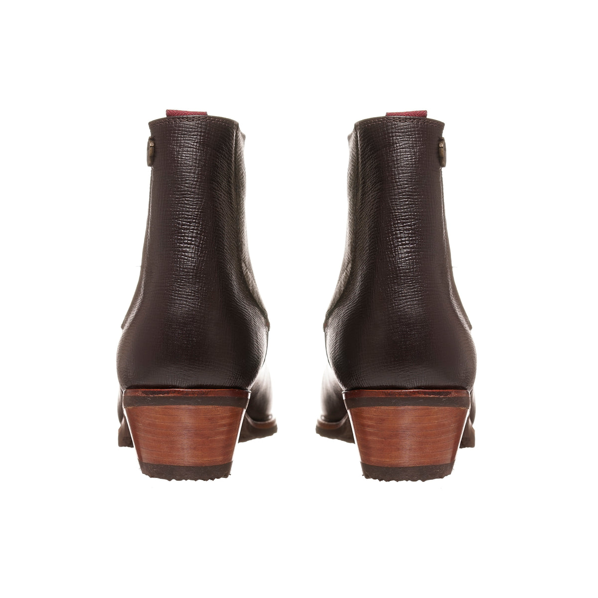 BOTIN CARDEMIL LISO CAFE MORO