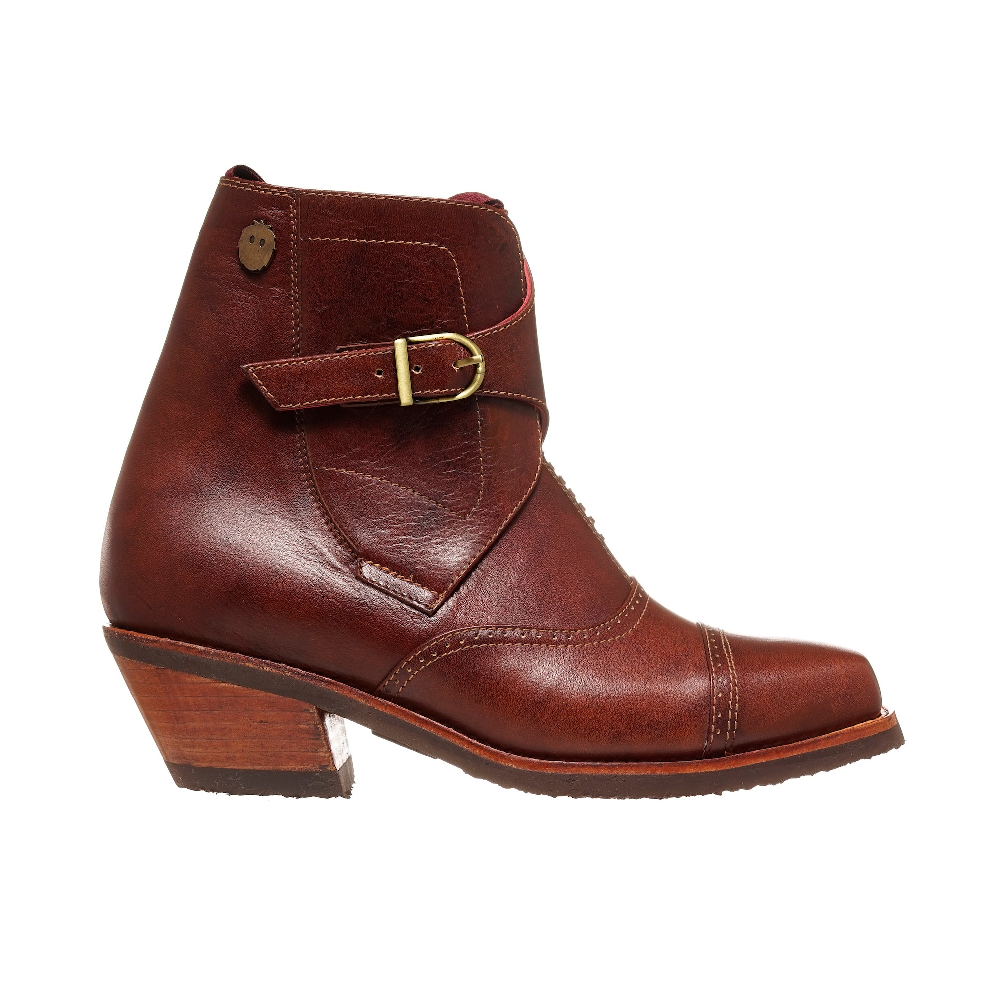 BOTIN UNA HEBILLA CASTAÑO