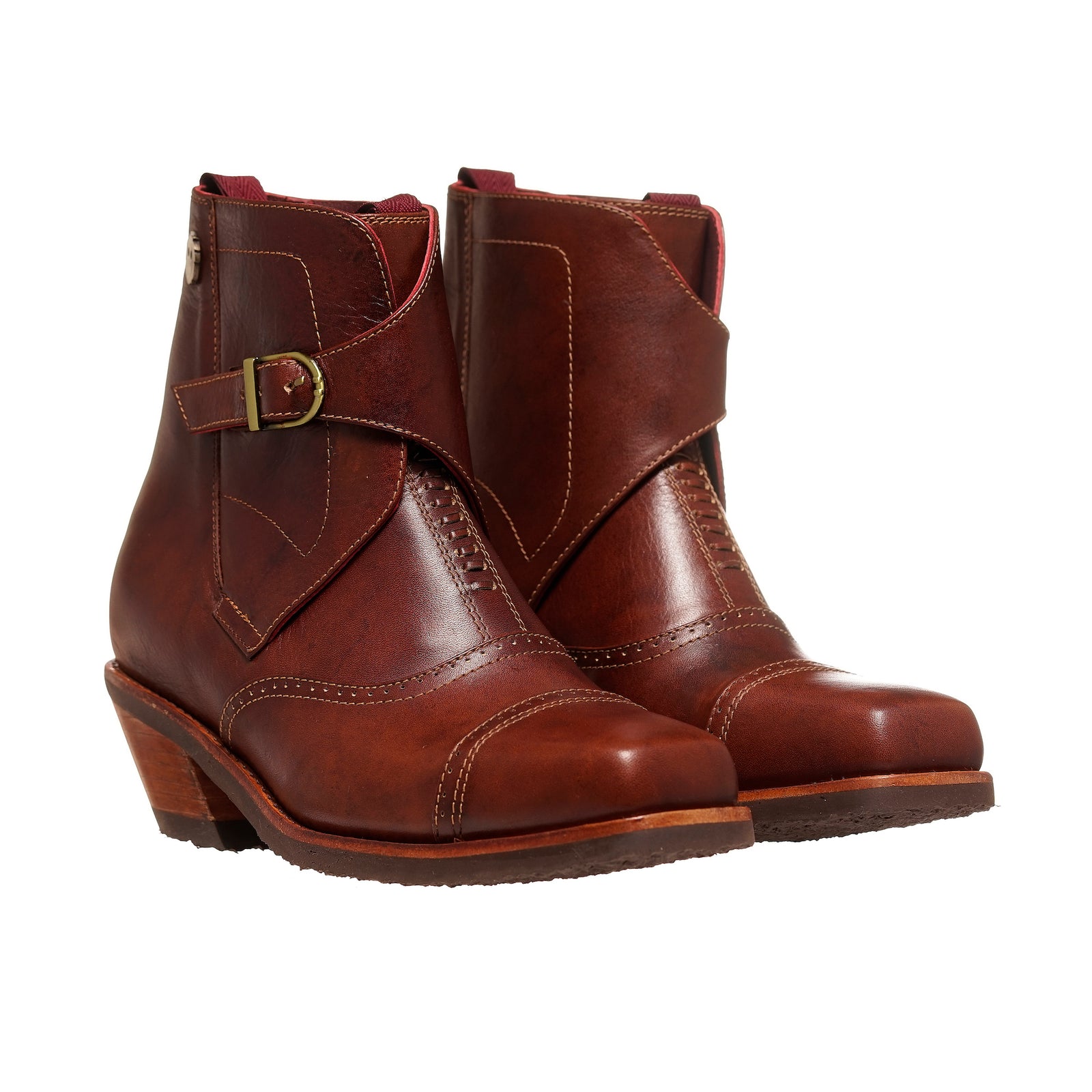 BOTIN UNA HEBILLA CASTAÑO