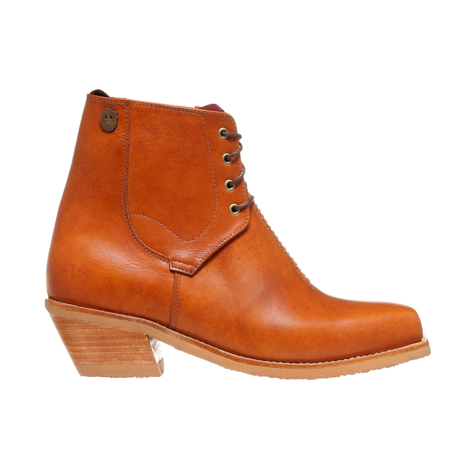 BOTIN CARDEMIL LISO CURRY