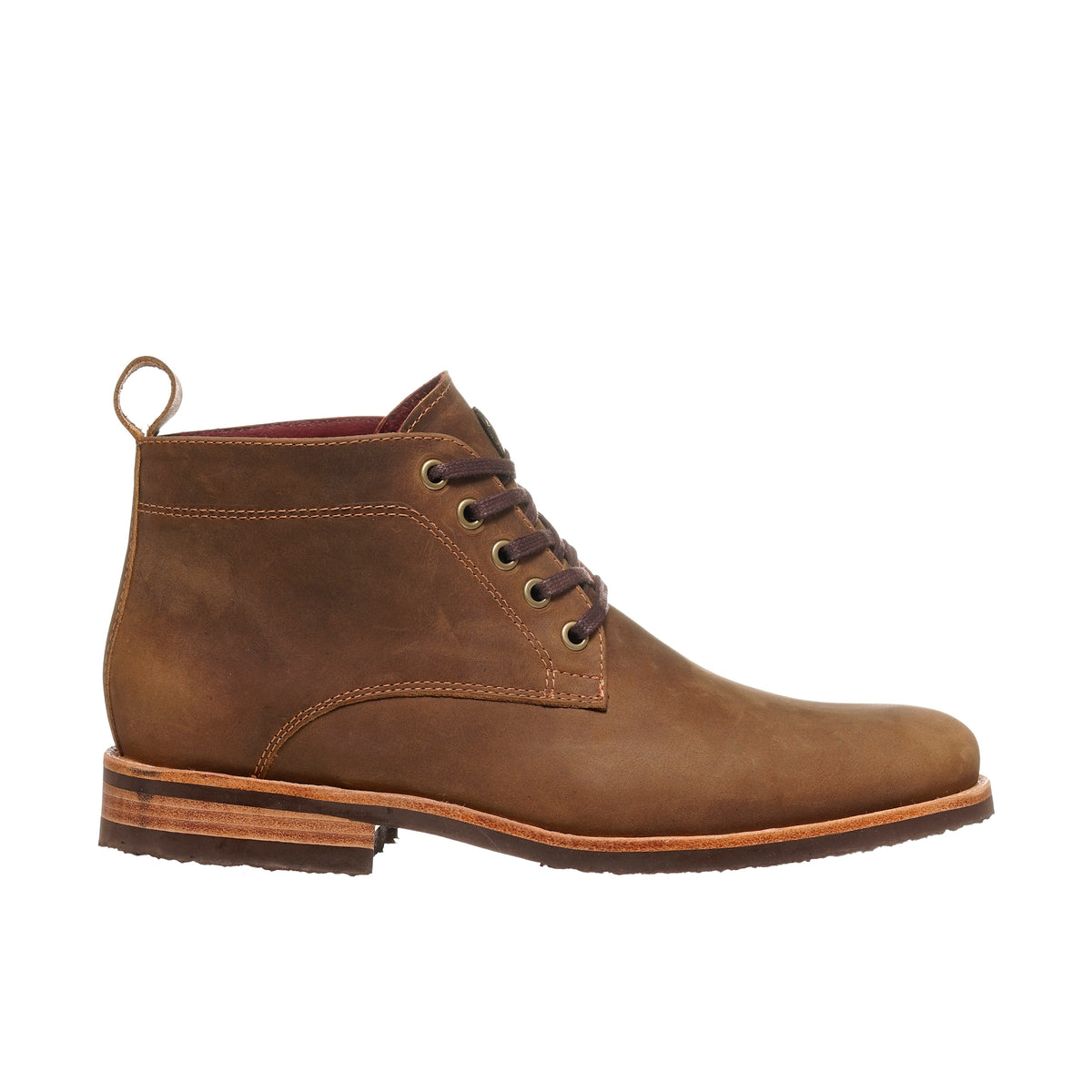 Botin Llaima Camel Planta Chocolate