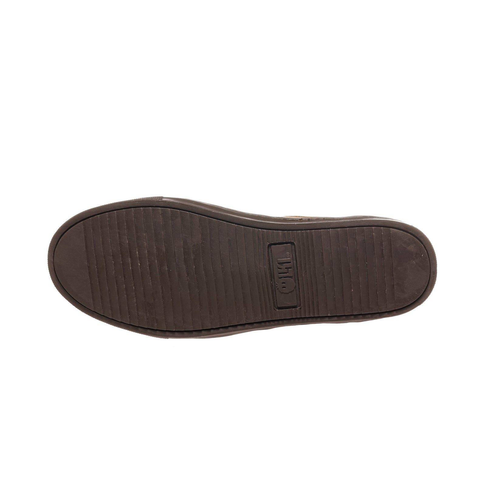 Zapatilla la Campana Camel Planta Chocolate