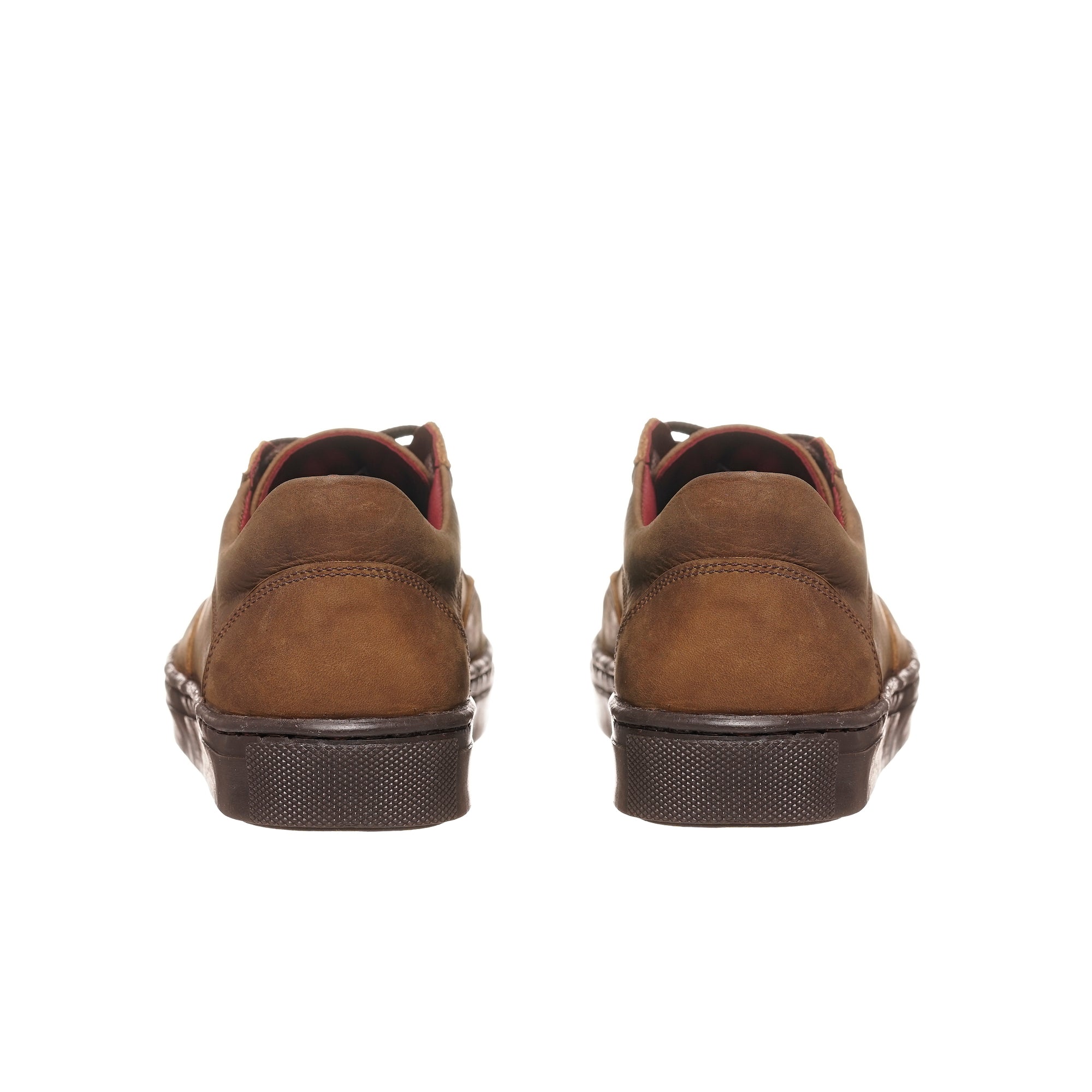 Zapatilla la Campana Camel Planta Chocolate