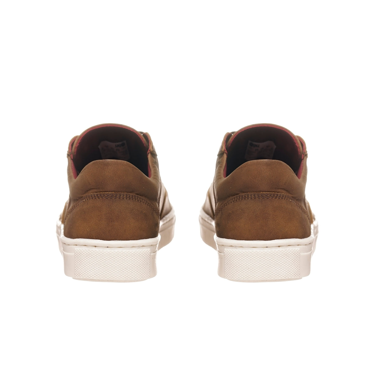 Zapatilla la Campana Camel Planta Blanca