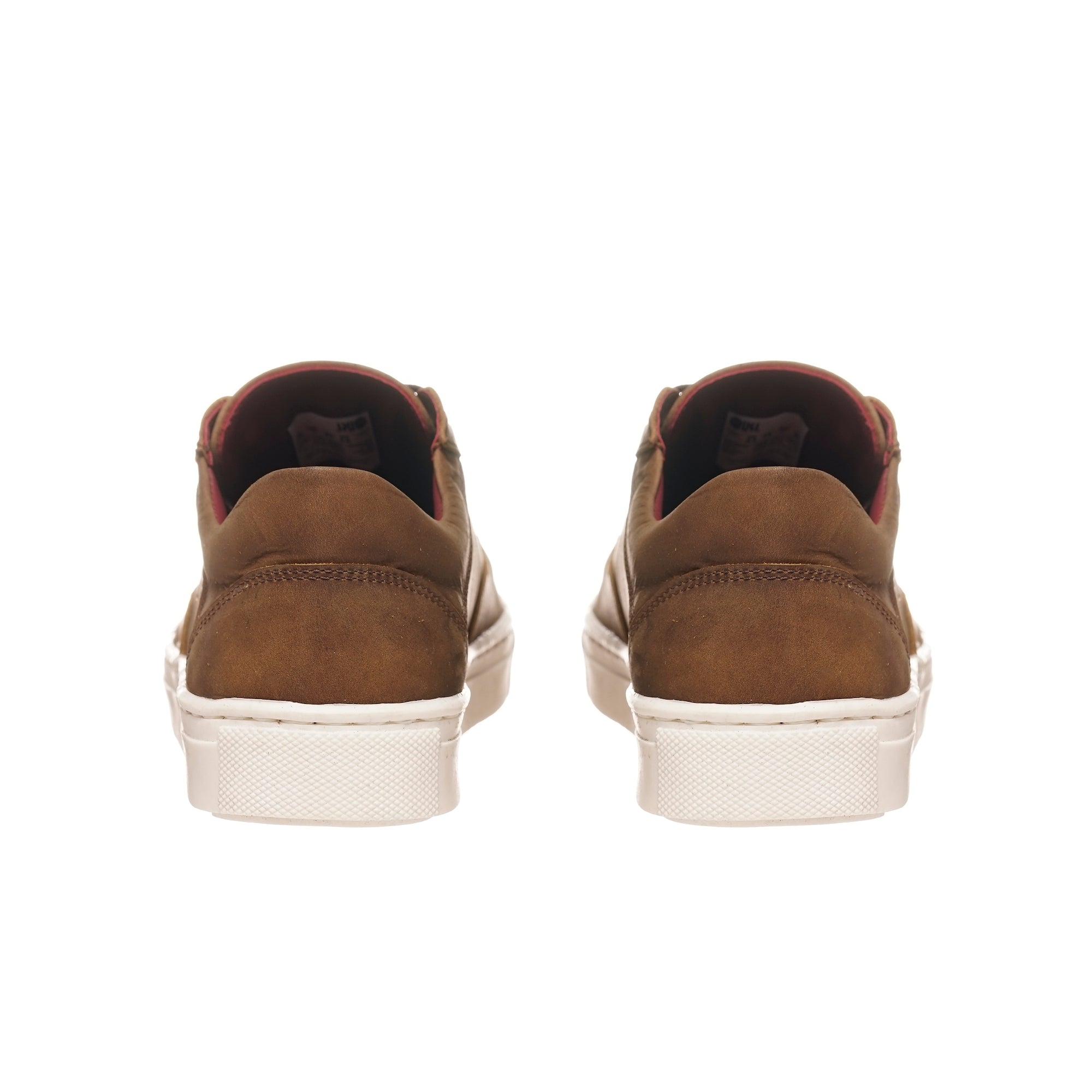 Zapatilla la Campana Camel Planta Blanca