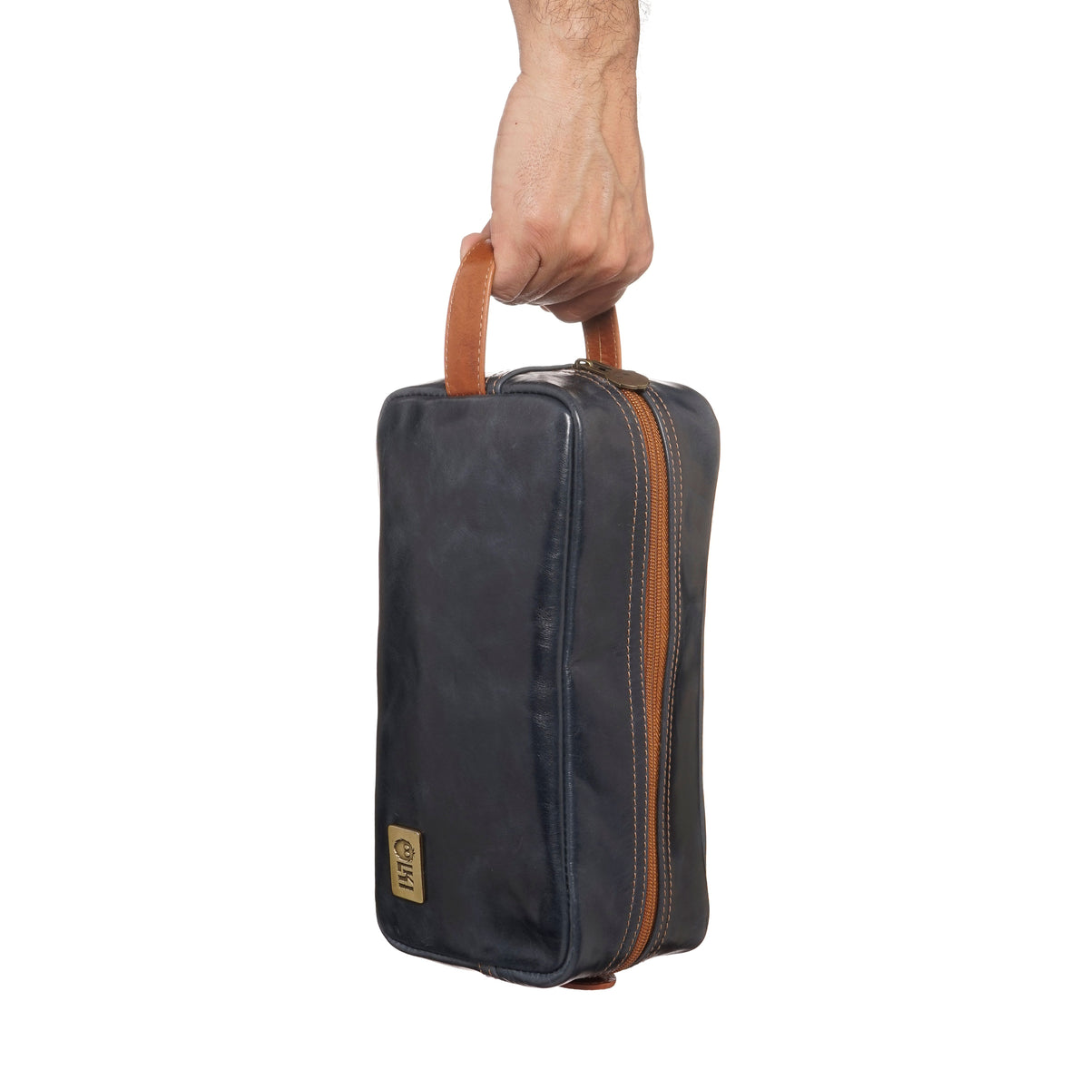 NECESER LOA AZUL-TOSTADO