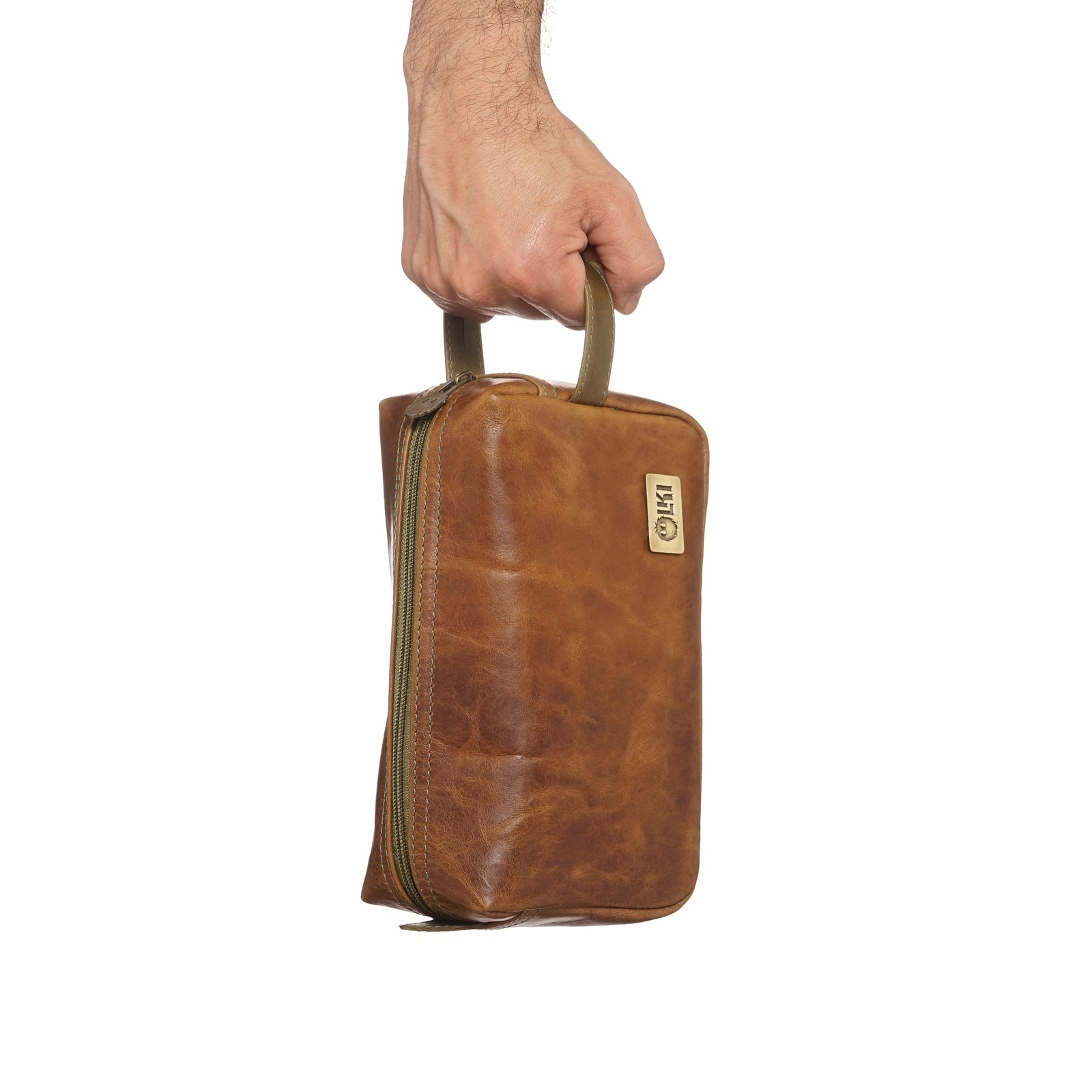 NECESER ELQUI CARAMEL-VERDE