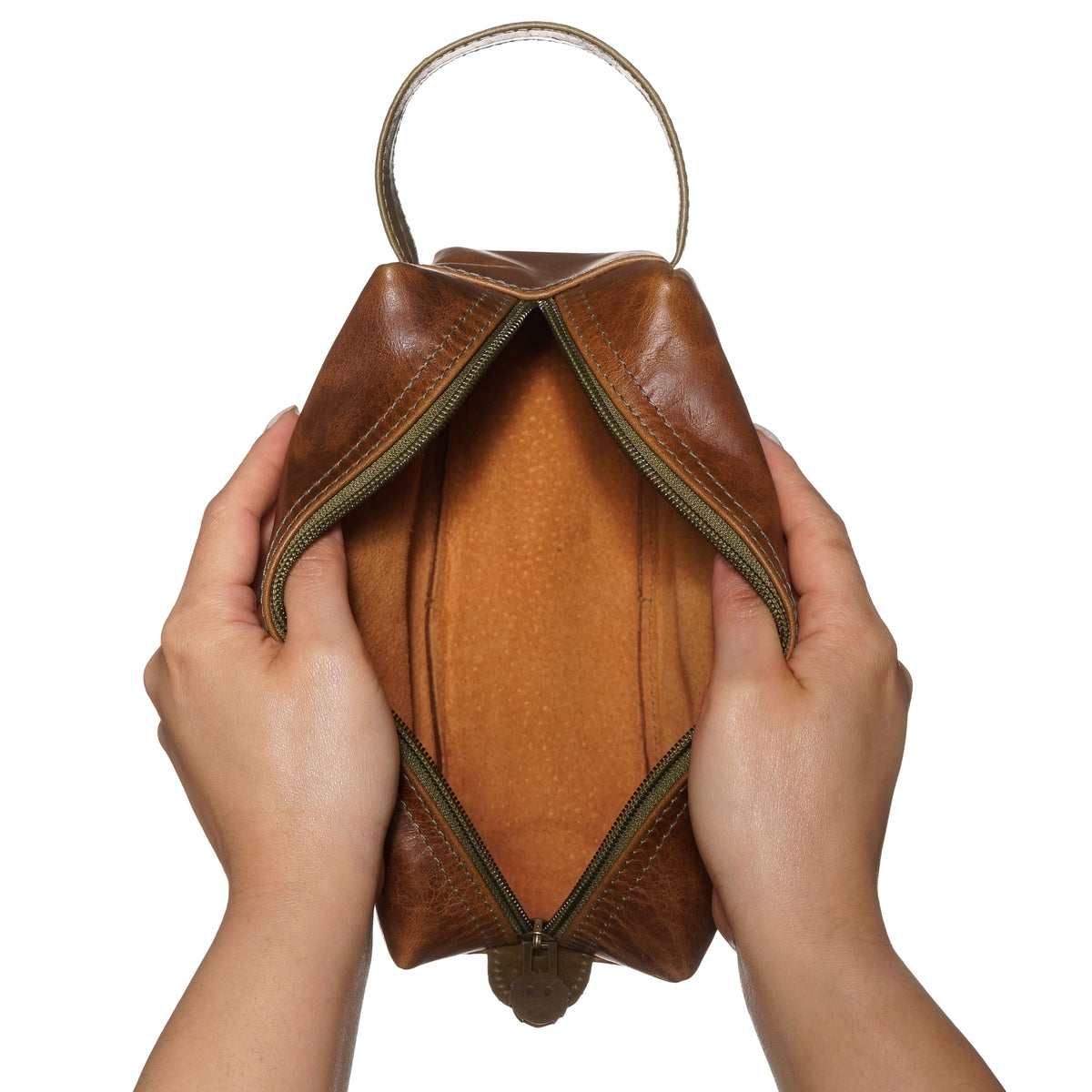 NECESER ELQUI CARAMEL-VERDE