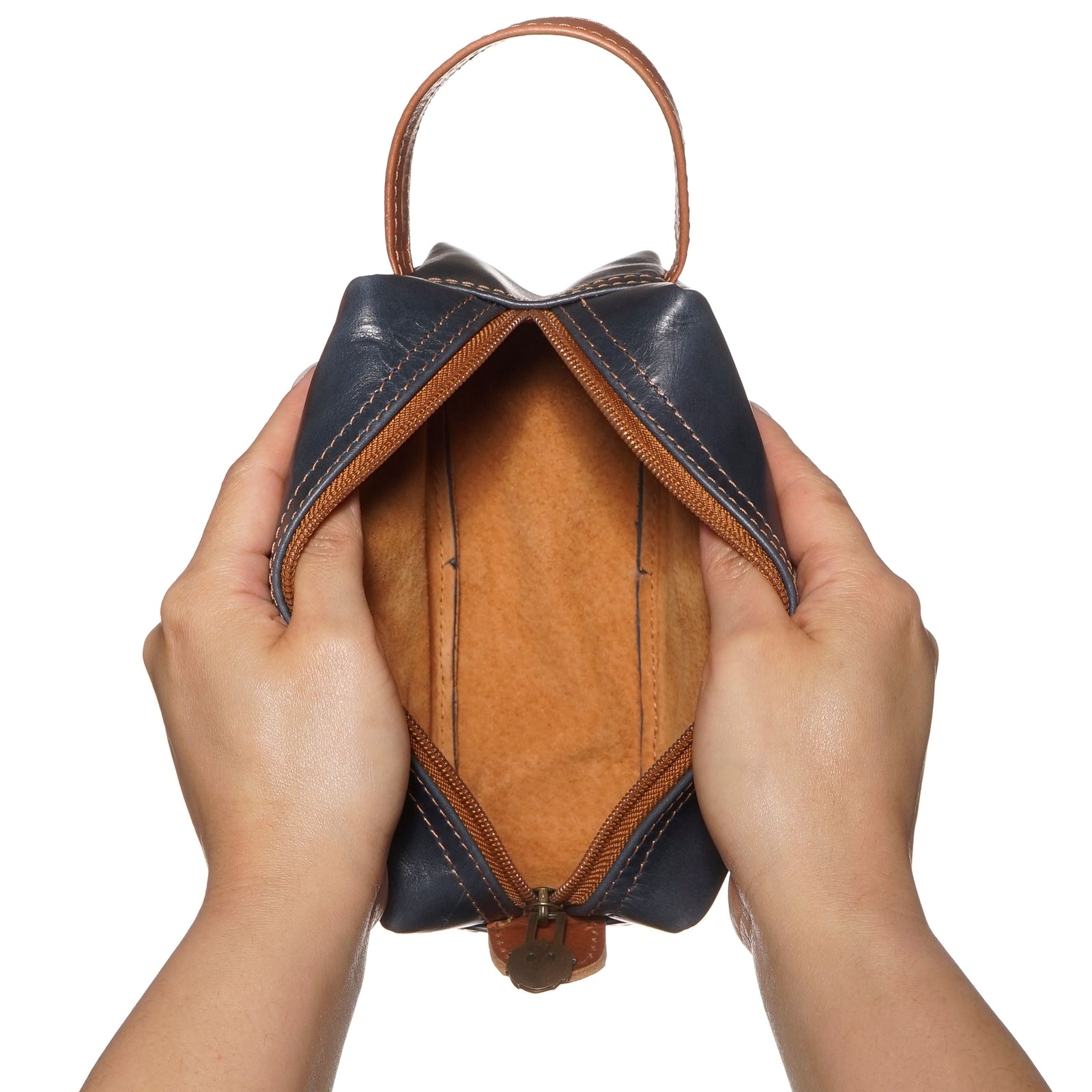 NECESER LLUTA AZUL-TOSTADO