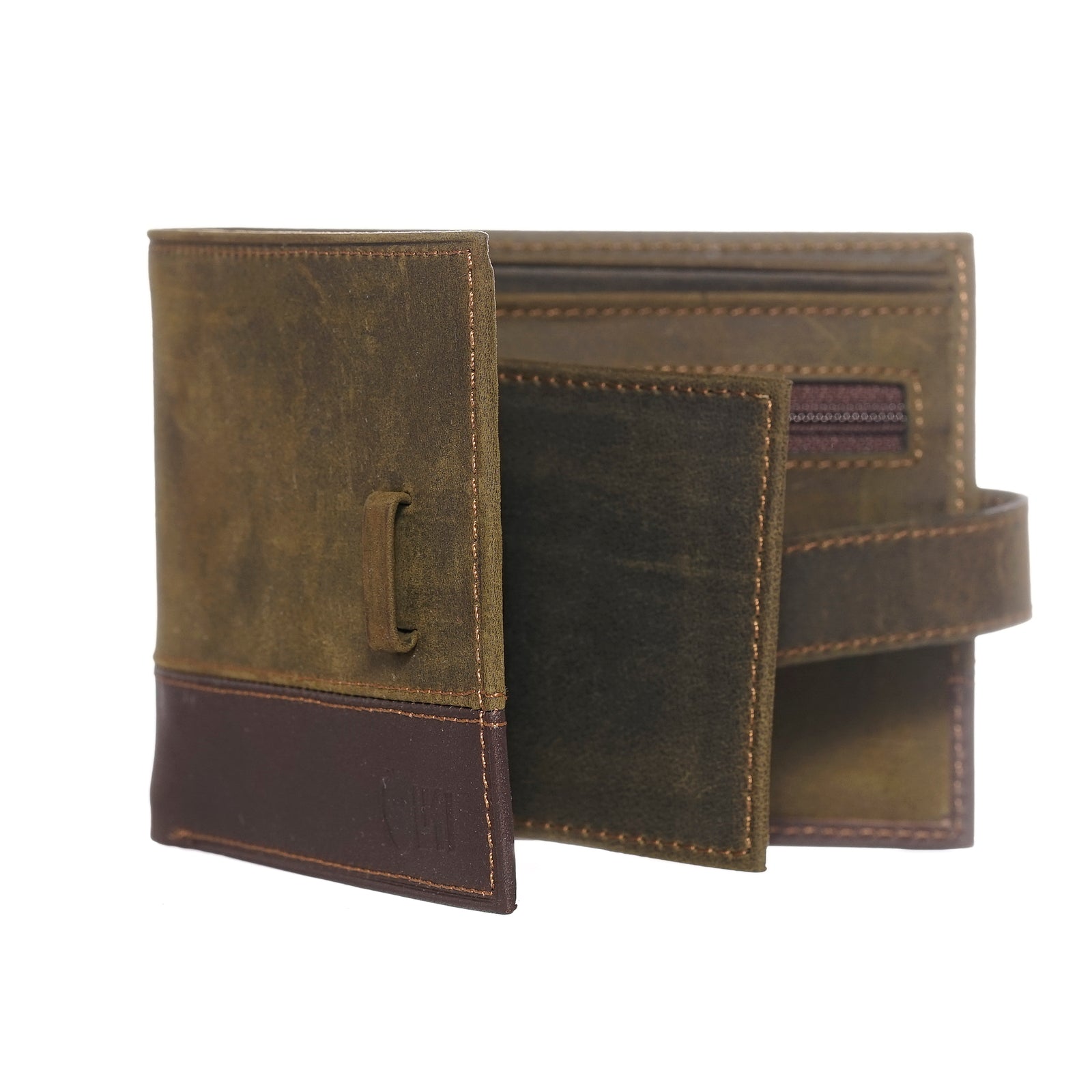 BILLETERA DALCAHUE VERDE MUSGO