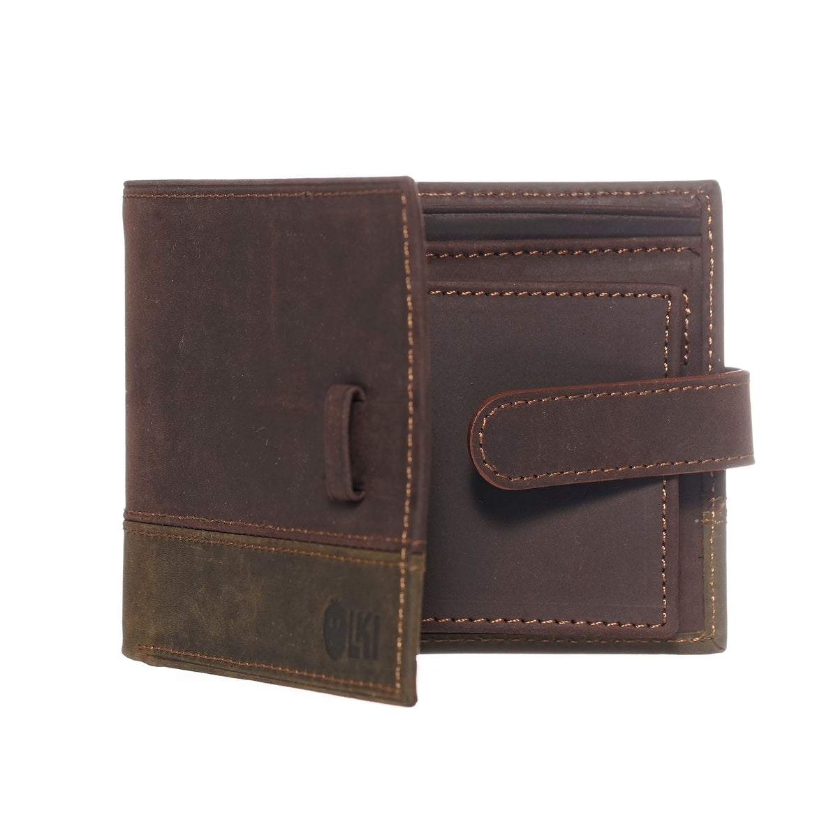 BILLETERA DALCAHUE CHOCOLATE