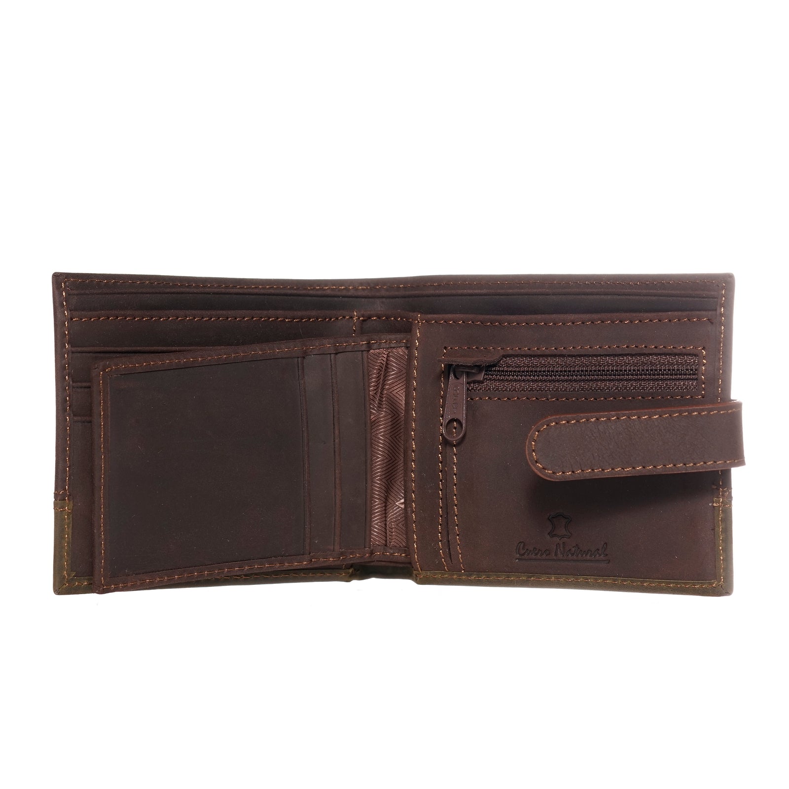 BILLETERA DALCAHUE CHOCOLATE