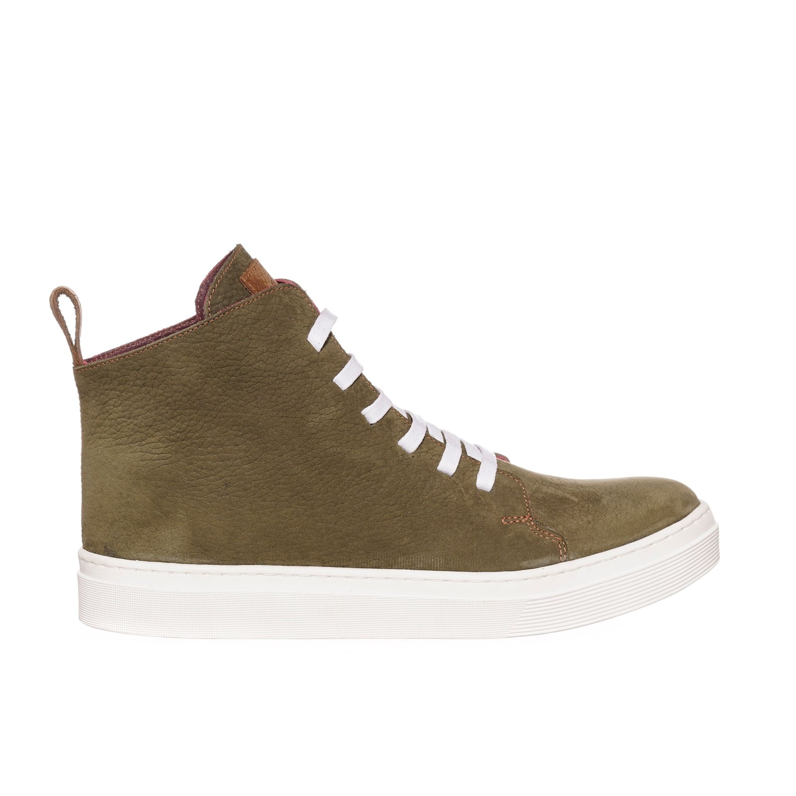 Zapatilla Manquehue Musgo Planta Blanca