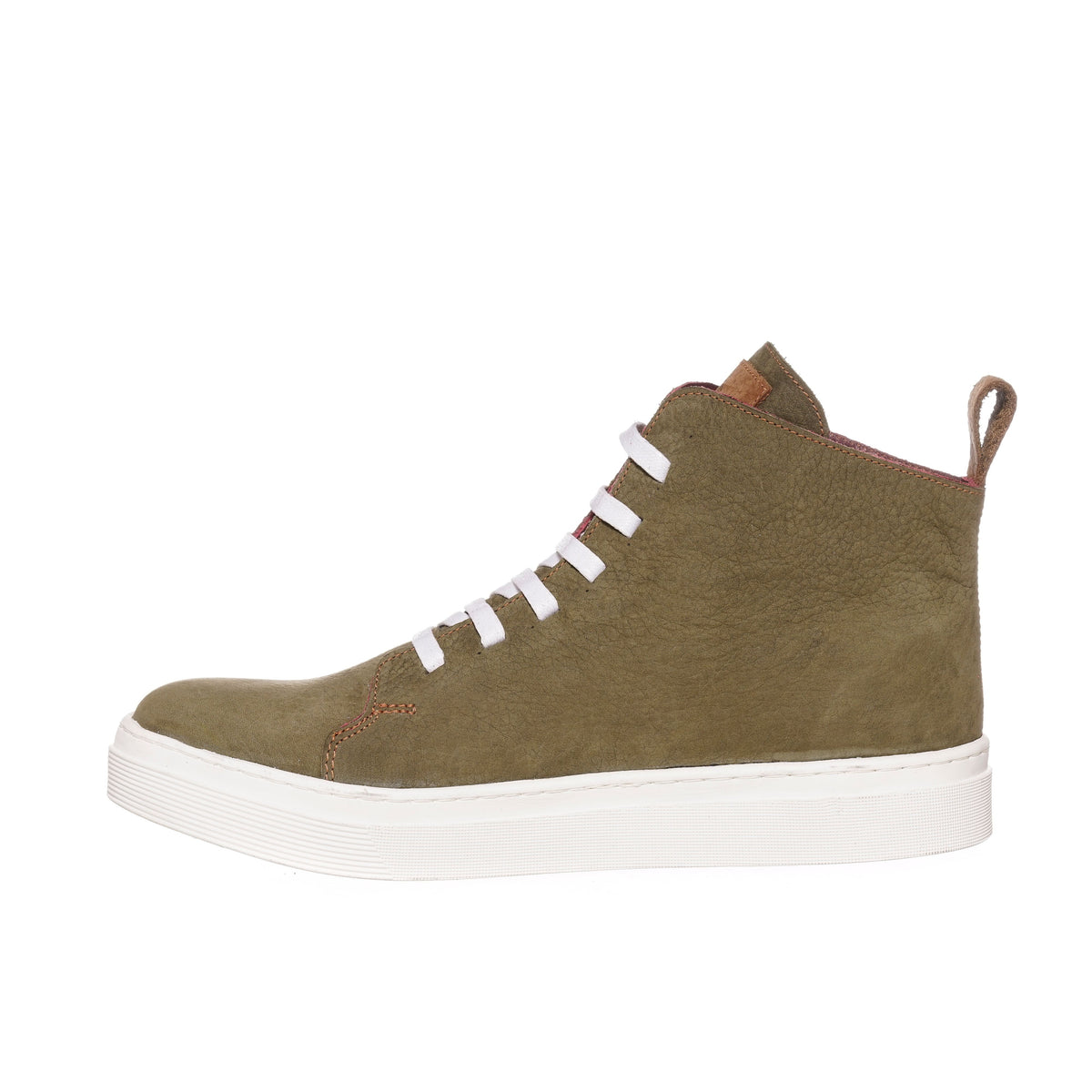 Zapatilla Manquehue Musgo Planta Blanca