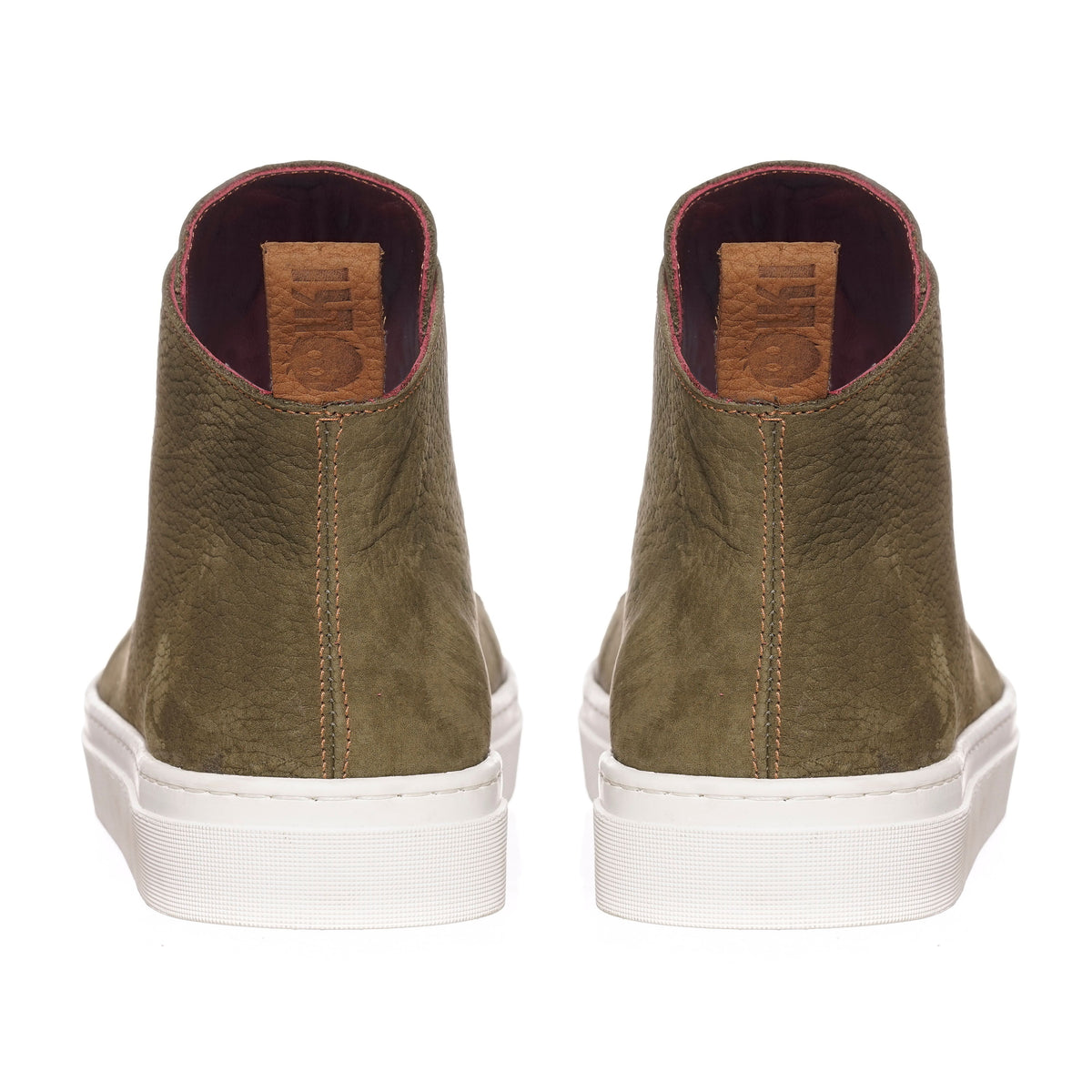 Zapatilla Manquehue Musgo Planta Blanca