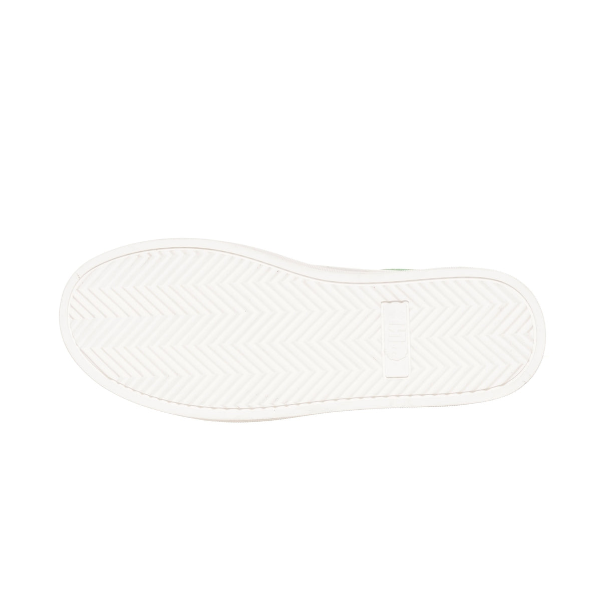 Zapatilla Nevado Blanca Talonera Verde