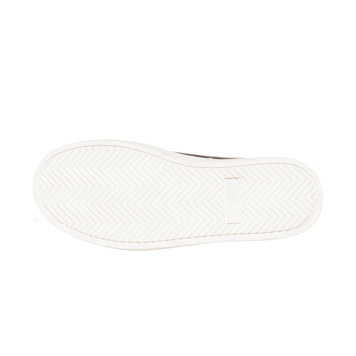 Zapatilla Nevado Negra Talonera Blanca