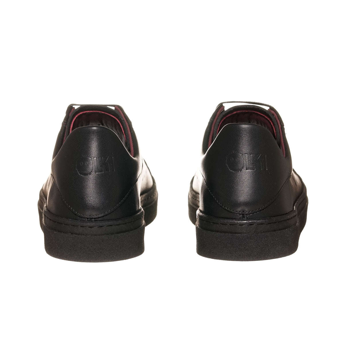 Zapatilla Nevado Negra Talonera Negra